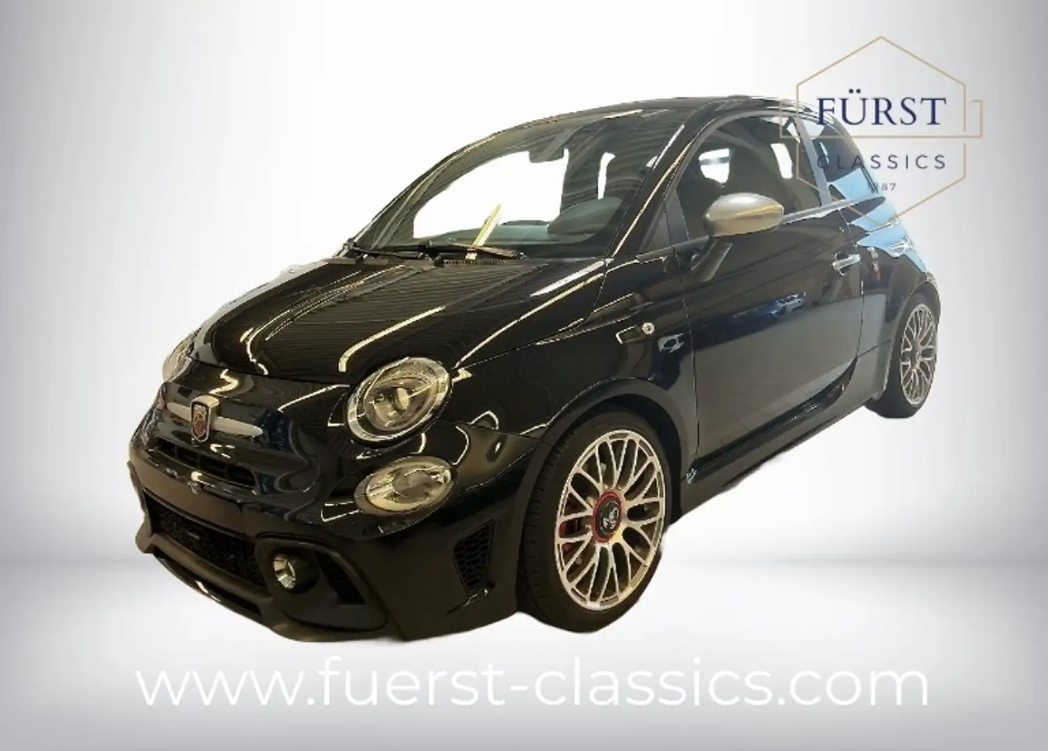 Abarth 595C 595 C Turismo Leder 17" MwSt. ausweisbar Schwarz - 1