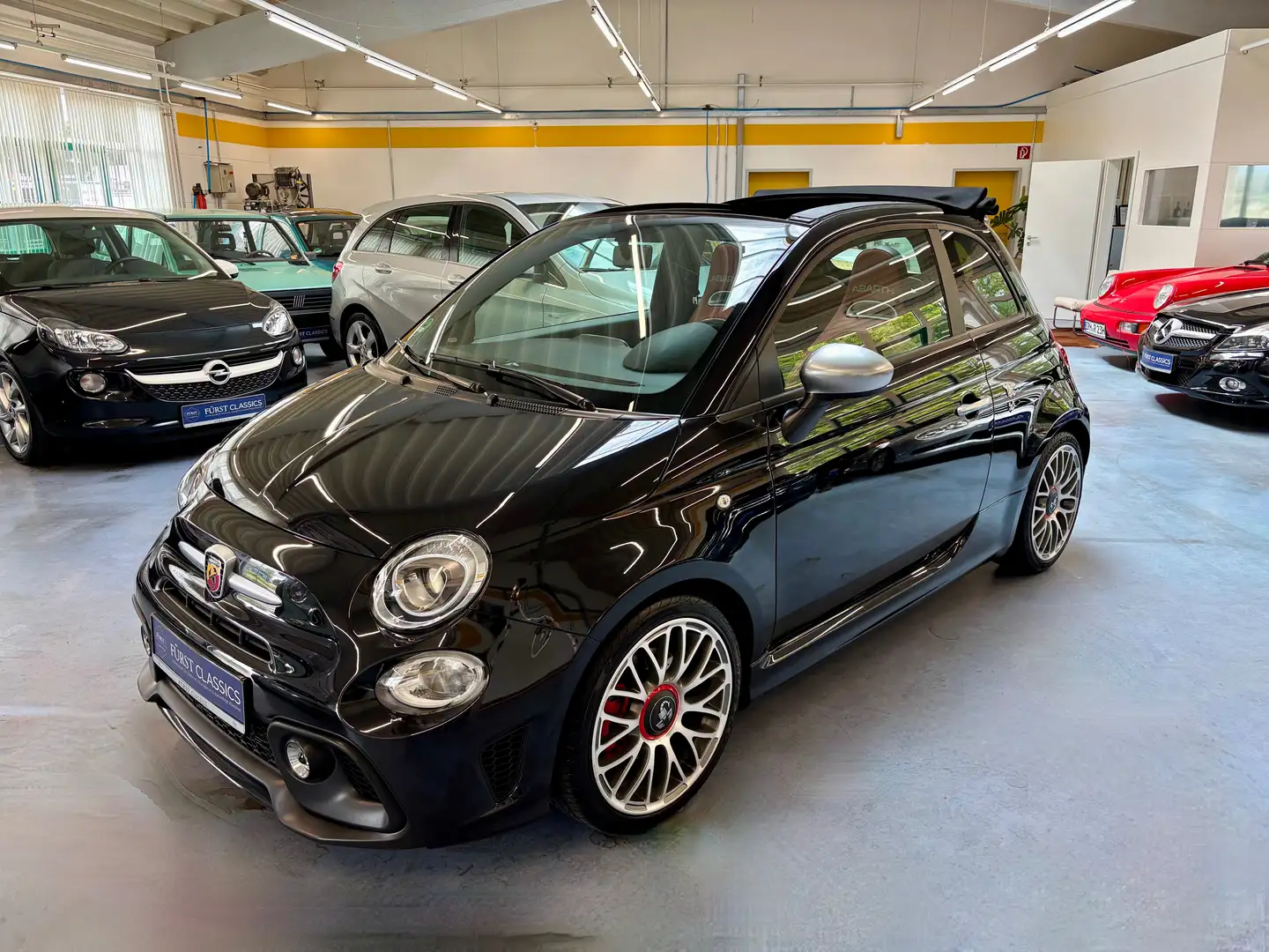 Abarth 595C 595 C Turismo Leder 17" MwSt. ausweisbar Noir - 2