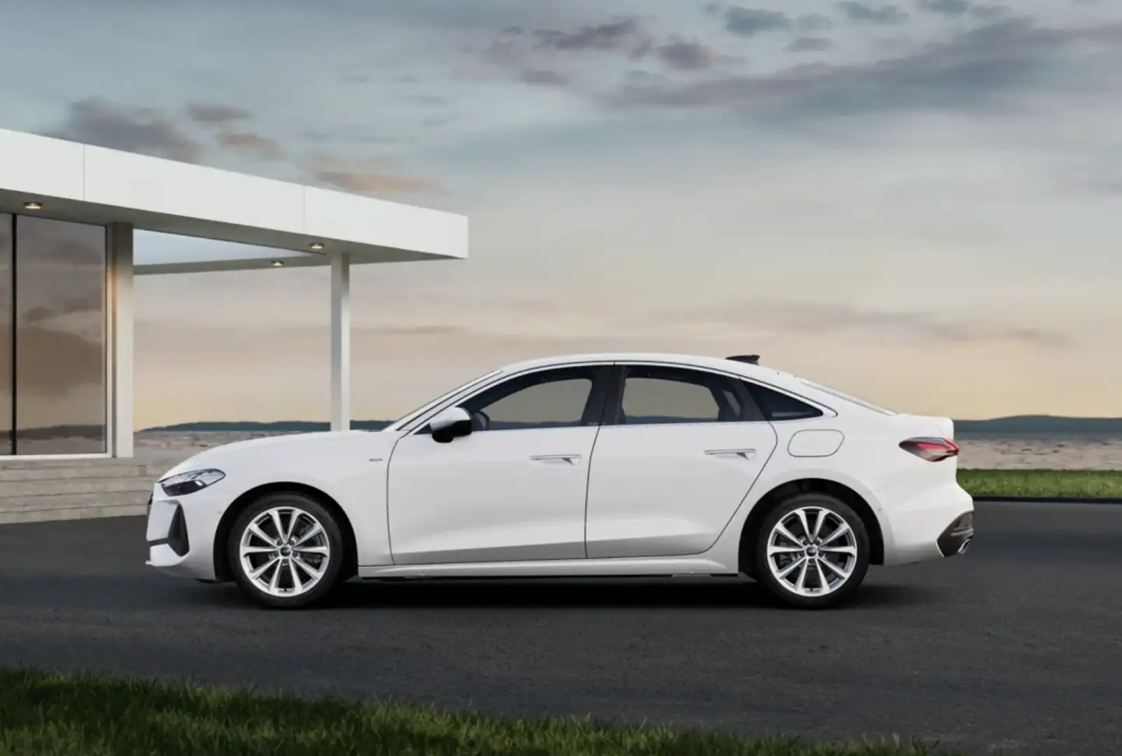 Audi A5 e-hybrid Business quattro S tronic 220kW Blanco - 2