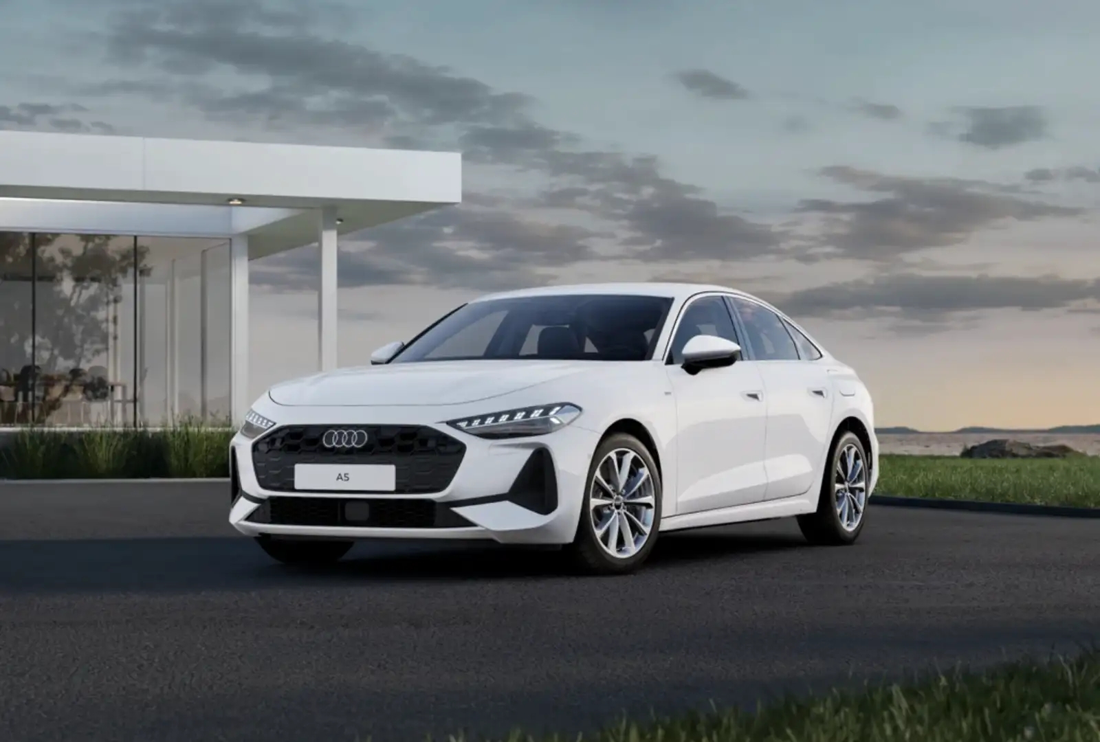 Audi A5 e-hybrid Business quattro S tronic 220kW Blanco - 1