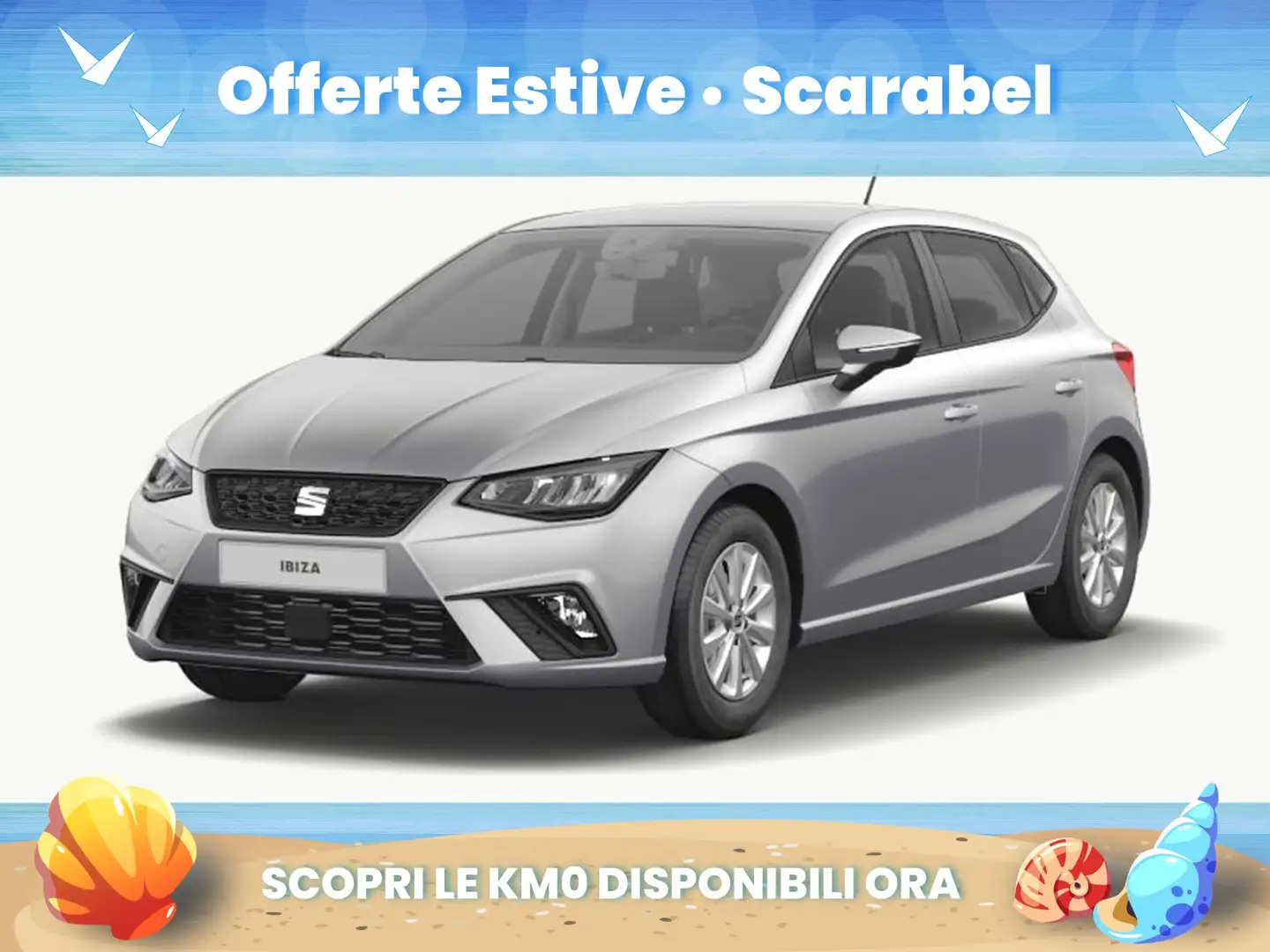 SEAT Ibiza 1.0 ecotsi fr 95cv Zilver - 1