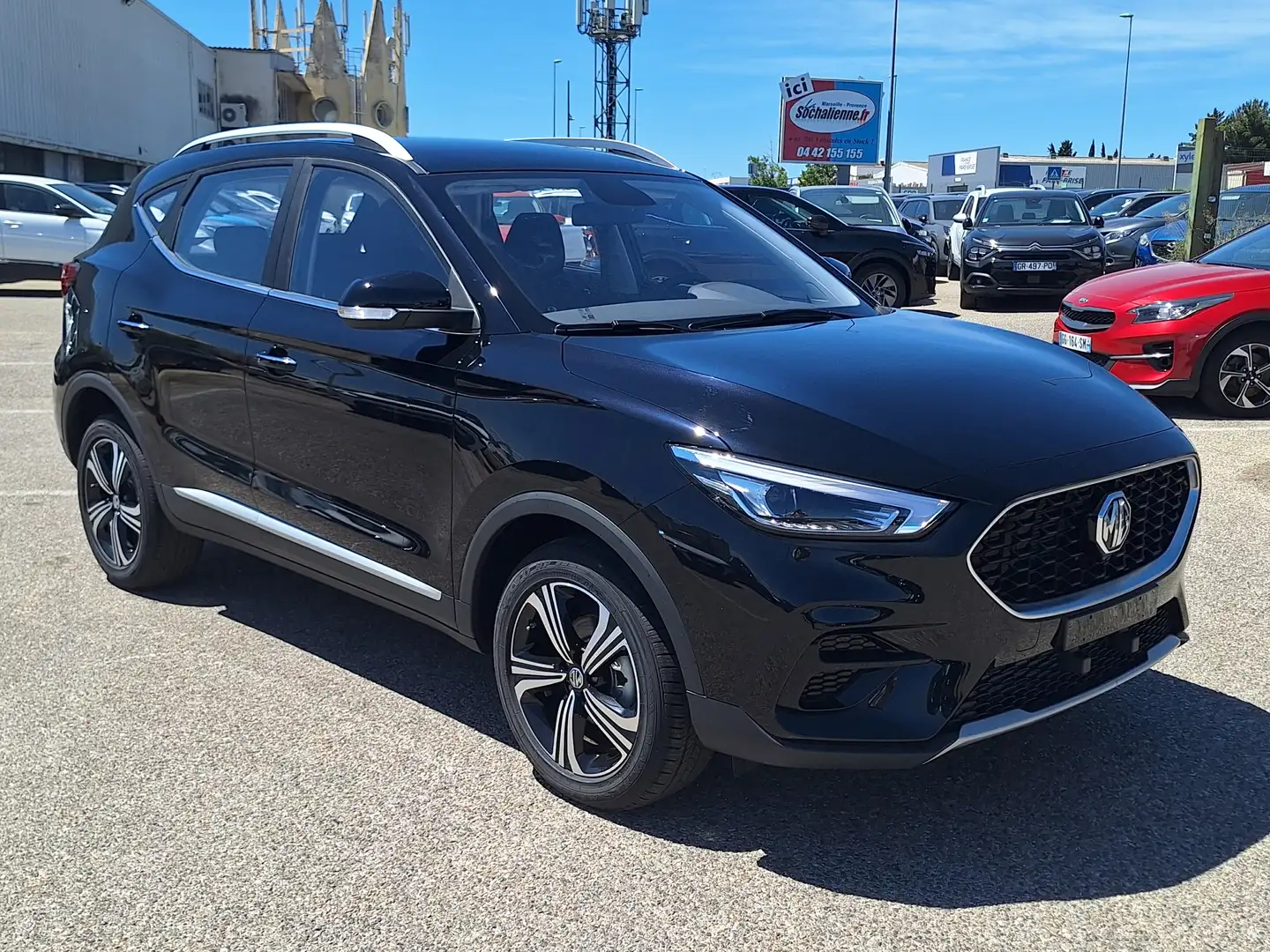MG ZS 1.0L T-GDI 111ch 2WD BVA6 COMFORT - 5P malus inclu Noir - 1