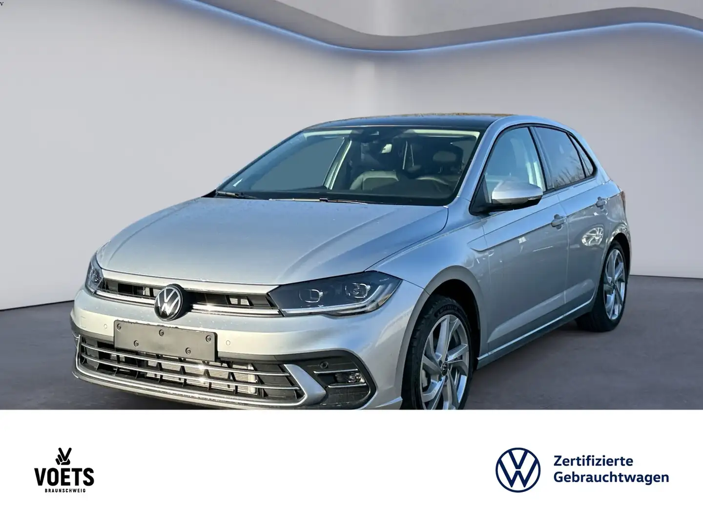 Volkswagen Polo Style 1.0 TSI DSG MATRIX-LED+RearView+AHK Silber - 1