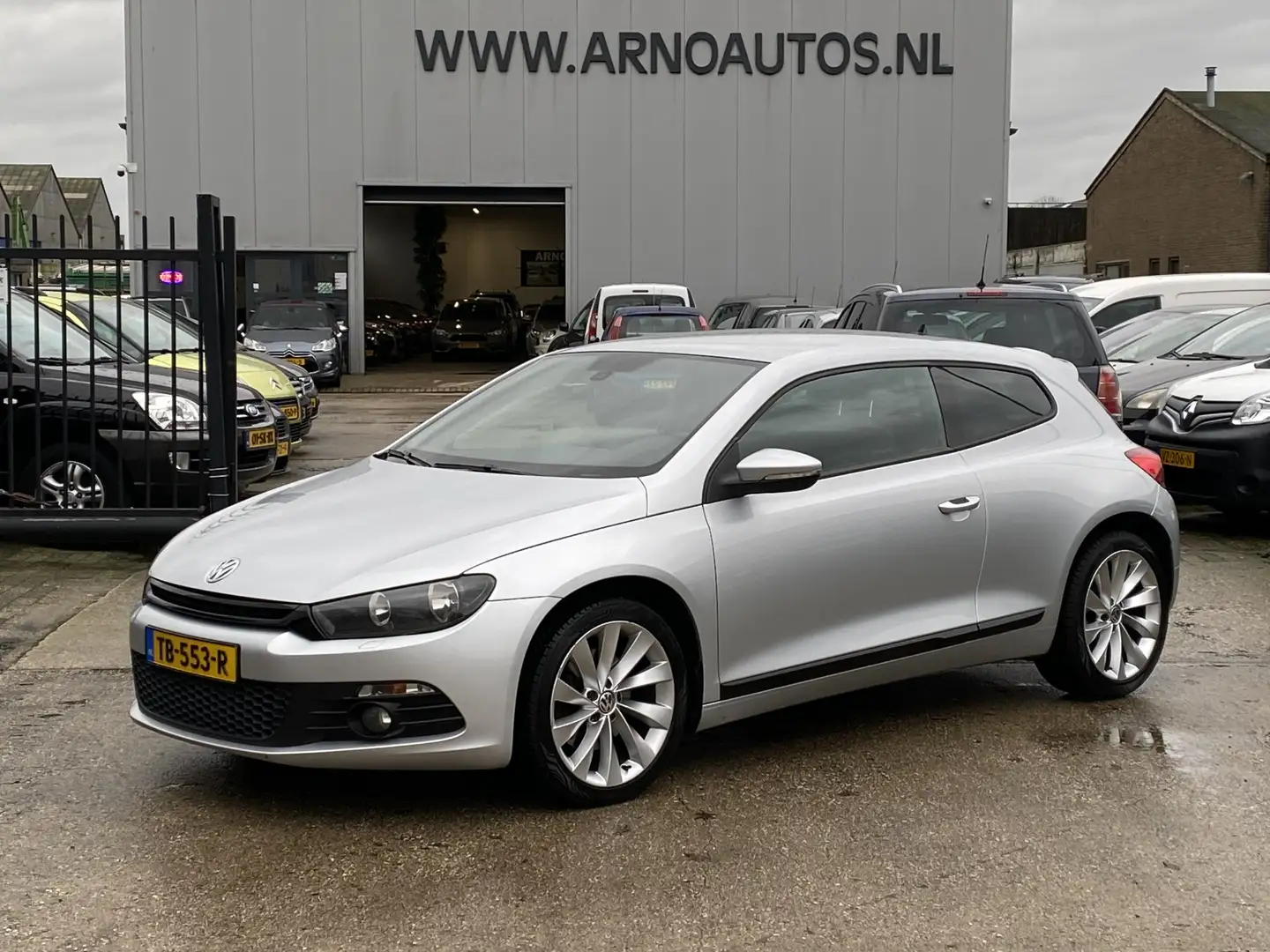 Volkswagen Scirocco 1.4 TSI 161 PK Edition AUTOMAAT, AIRCO(CLIMA), CRU Gris - 1