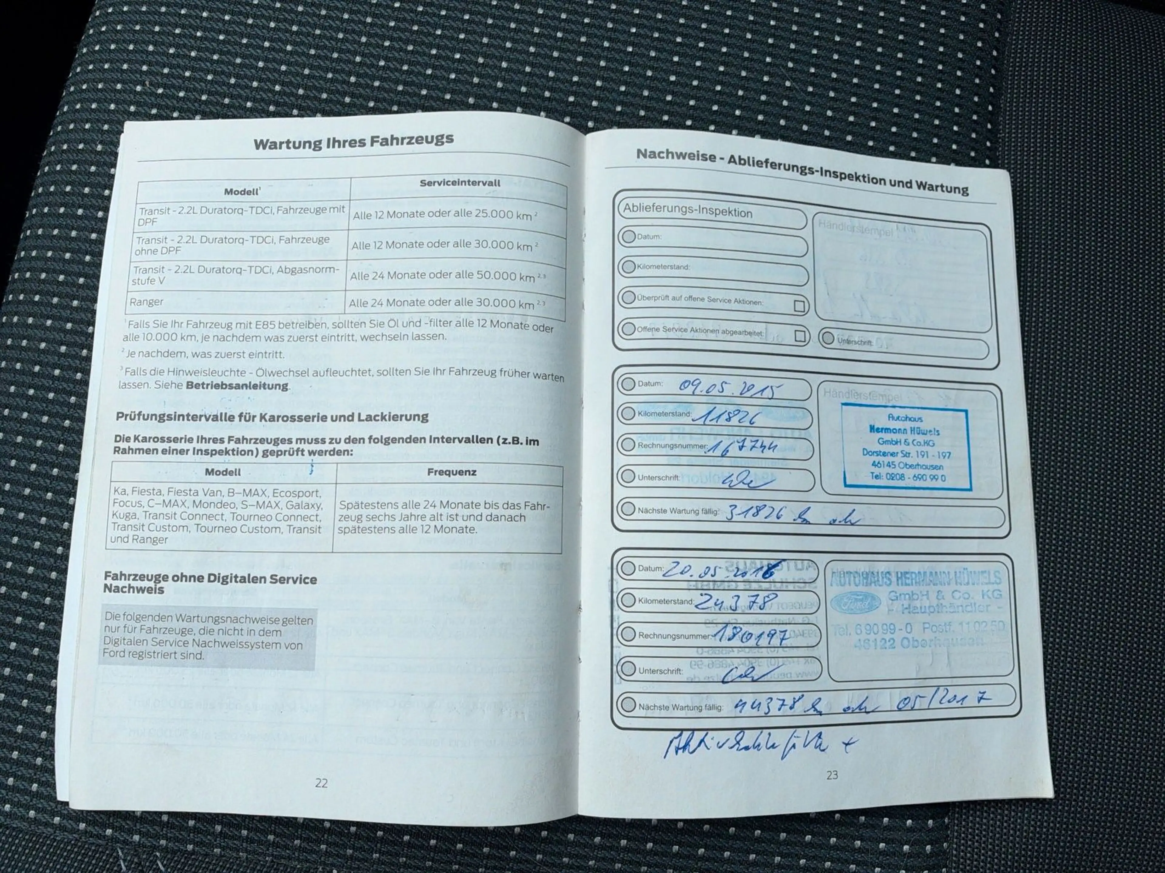 Ford Grand C-Max Sync Zahnriemen Neu PDC 7.Sitz AHK — photo 15