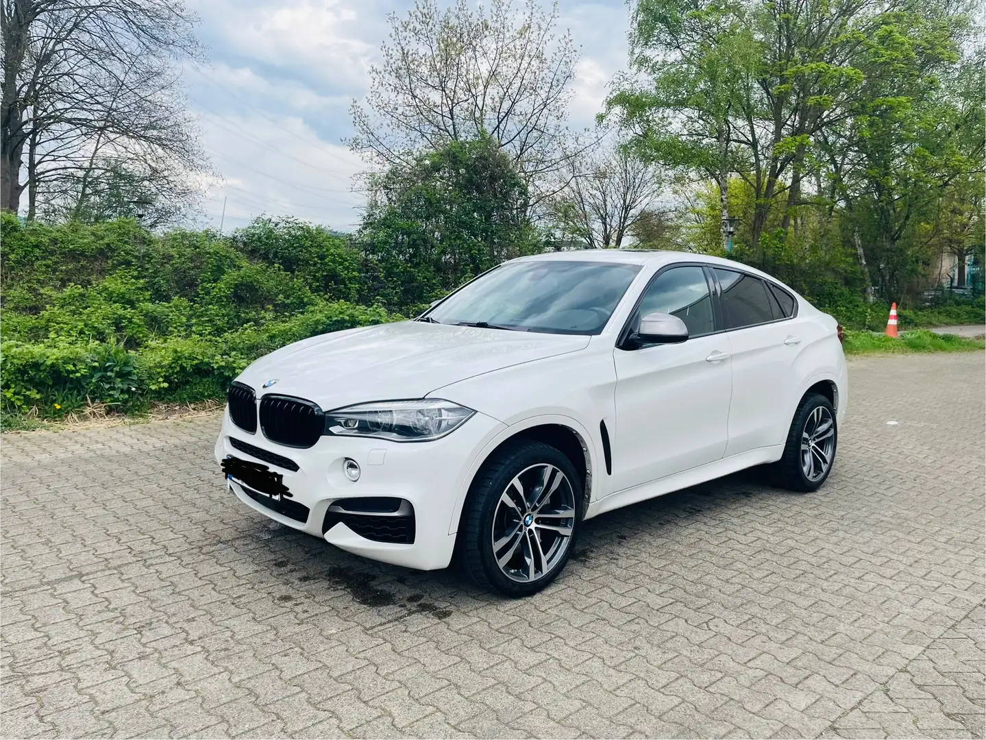 BMW X6 M X6 M50d White - 2