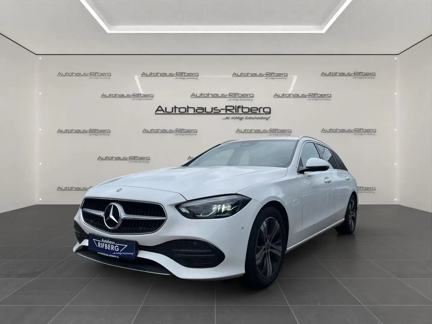 Mercedes-Benz C 200 T d AVANTGARDE/AHK/KAMERA/LED/9G/MBUX/DAB Blanco - 1