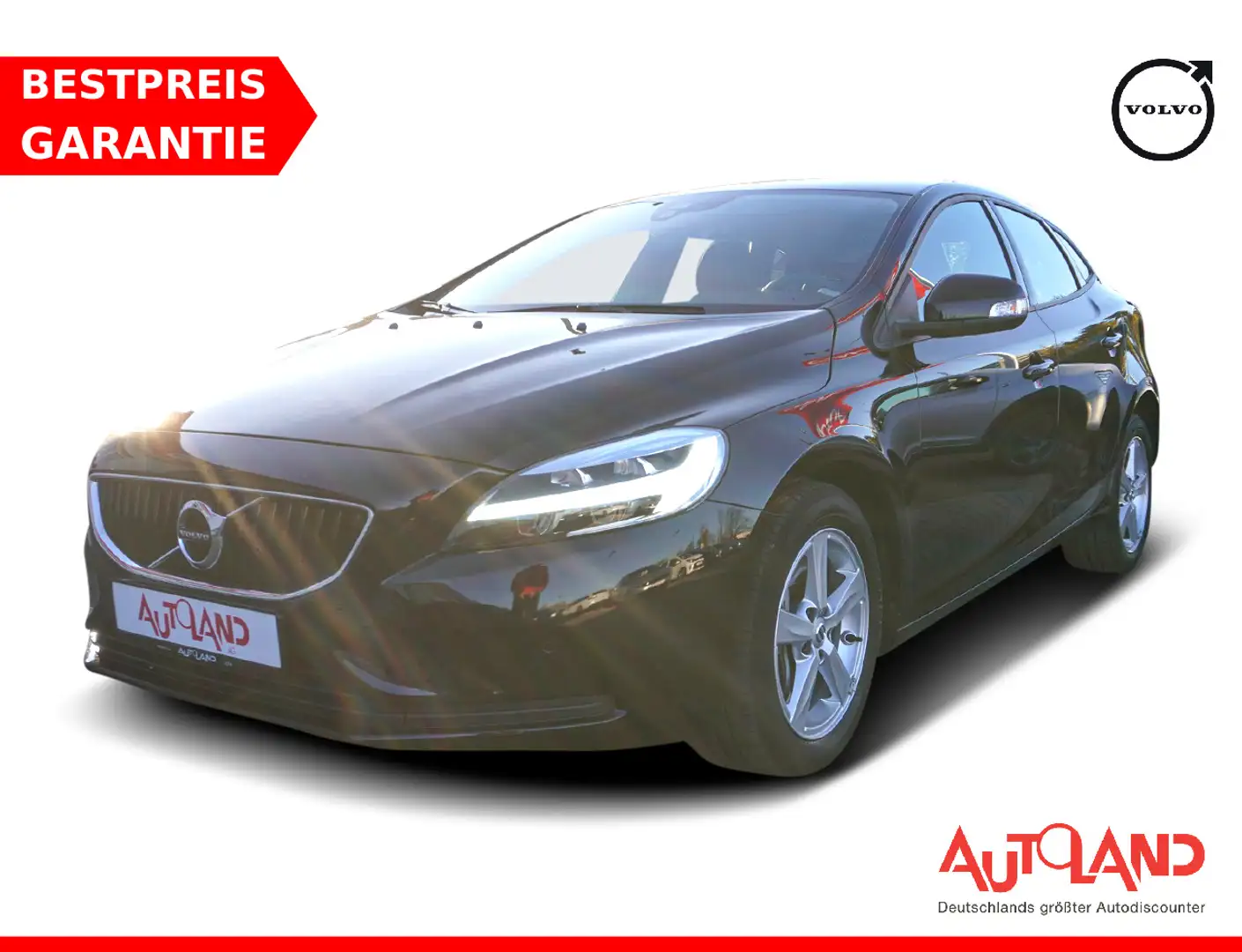 Volvo V40 1.5 R-Design LED Navi Sitzheizung DAB Kamera Negro - 1