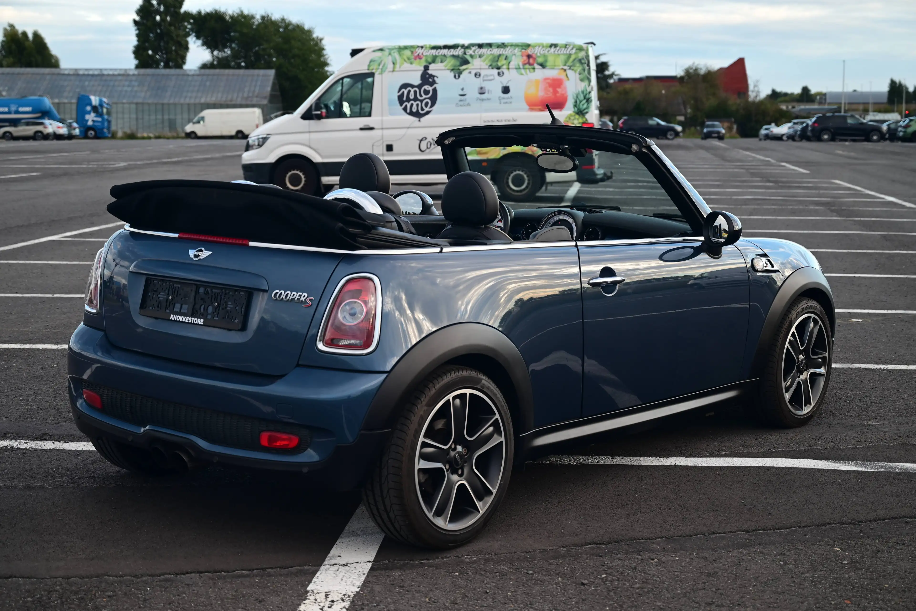 MINI Cooper S Cabrio AUT / R57 / HORIZON BULE/ LOUNGE LEATHER / NAVI / PDC / FULL — photo 8