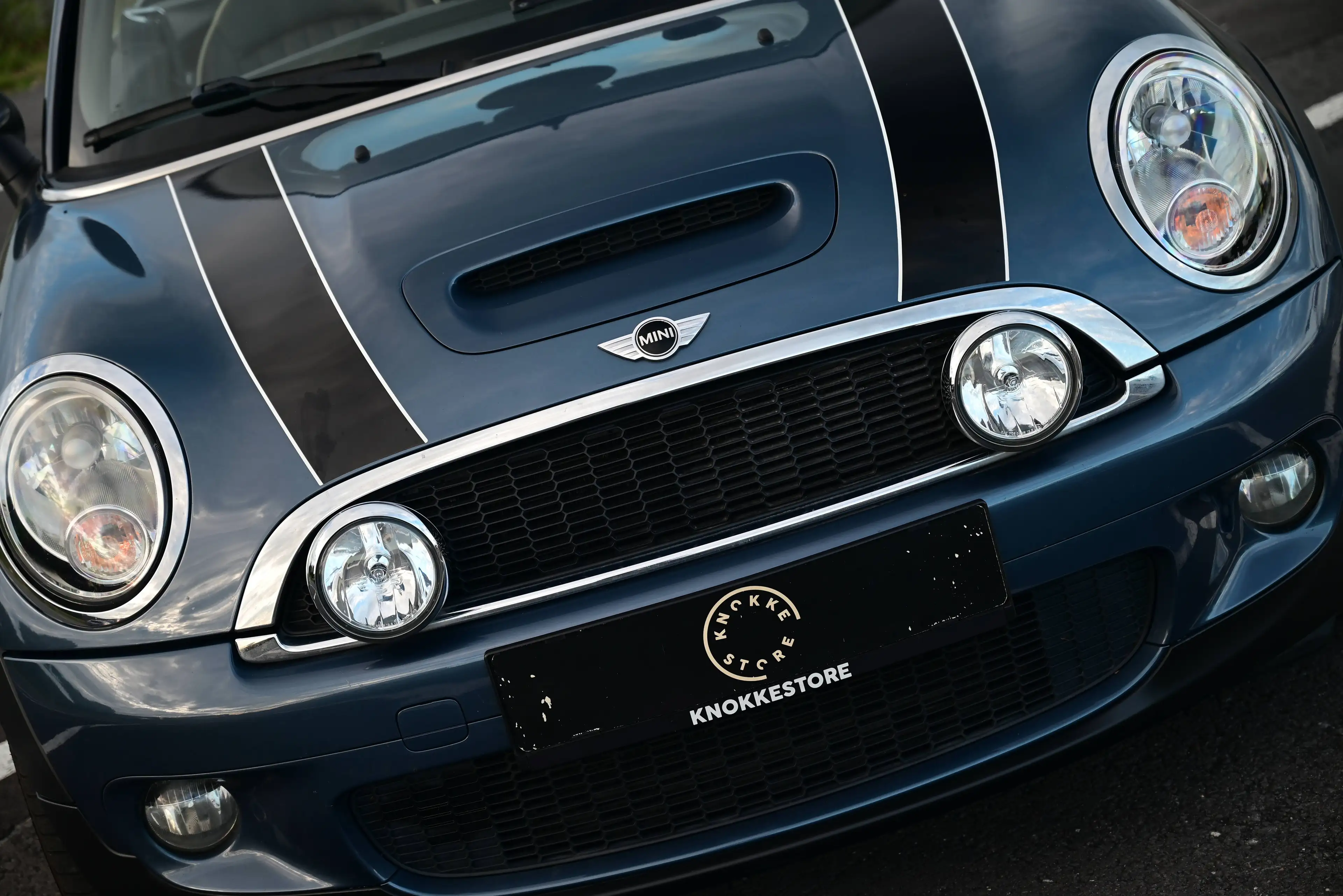 MINI Cooper S Cabrio AUT / R57 / HORIZON BULE/ LOUNGE LEATHER / NAVI / PDC / FULL — photo 12