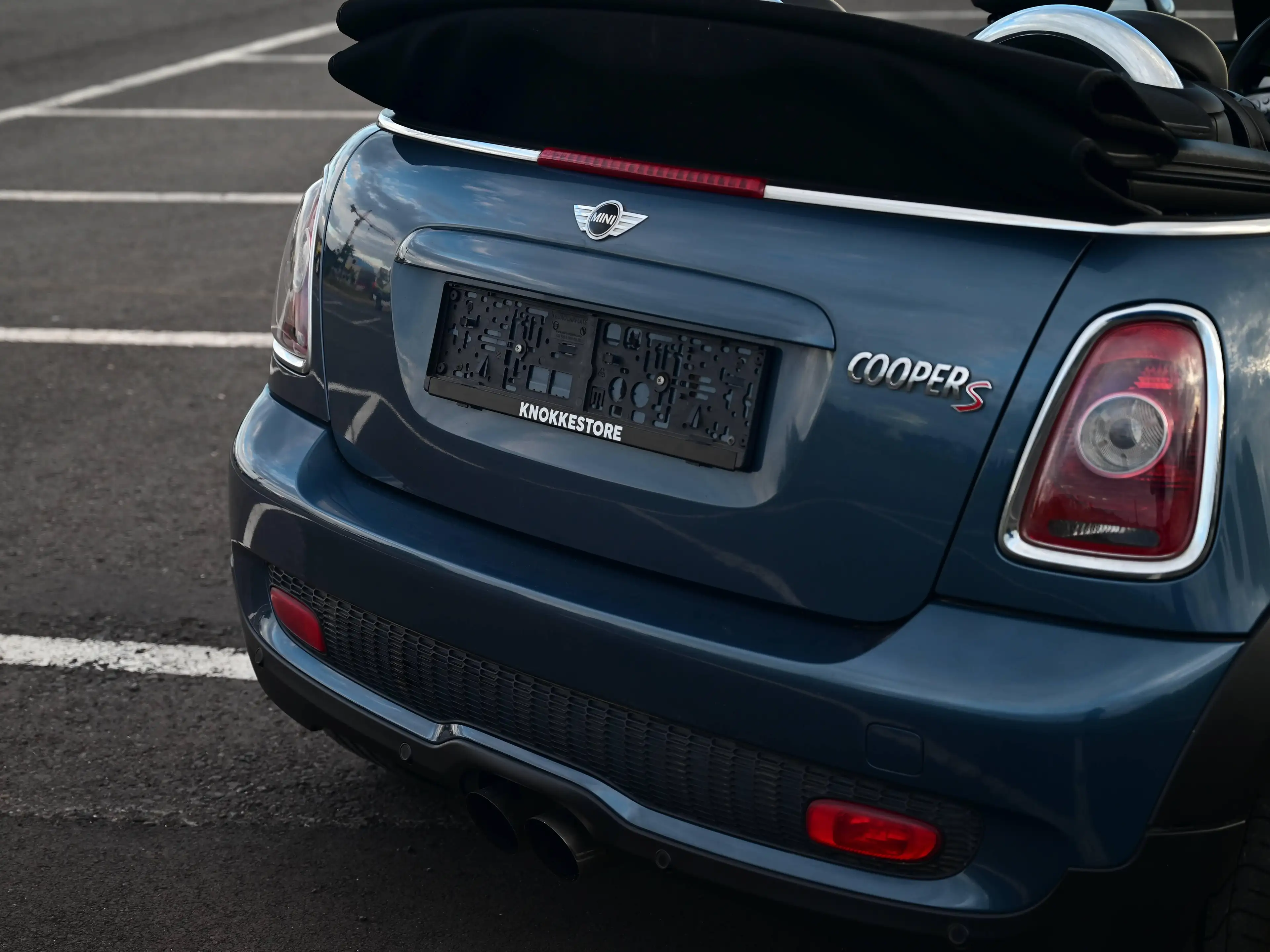 MINI Cooper S Cabrio AUT / R57 / HORIZON BULE/ LOUNGE LEATHER / NAVI / PDC / FULL — photo 15