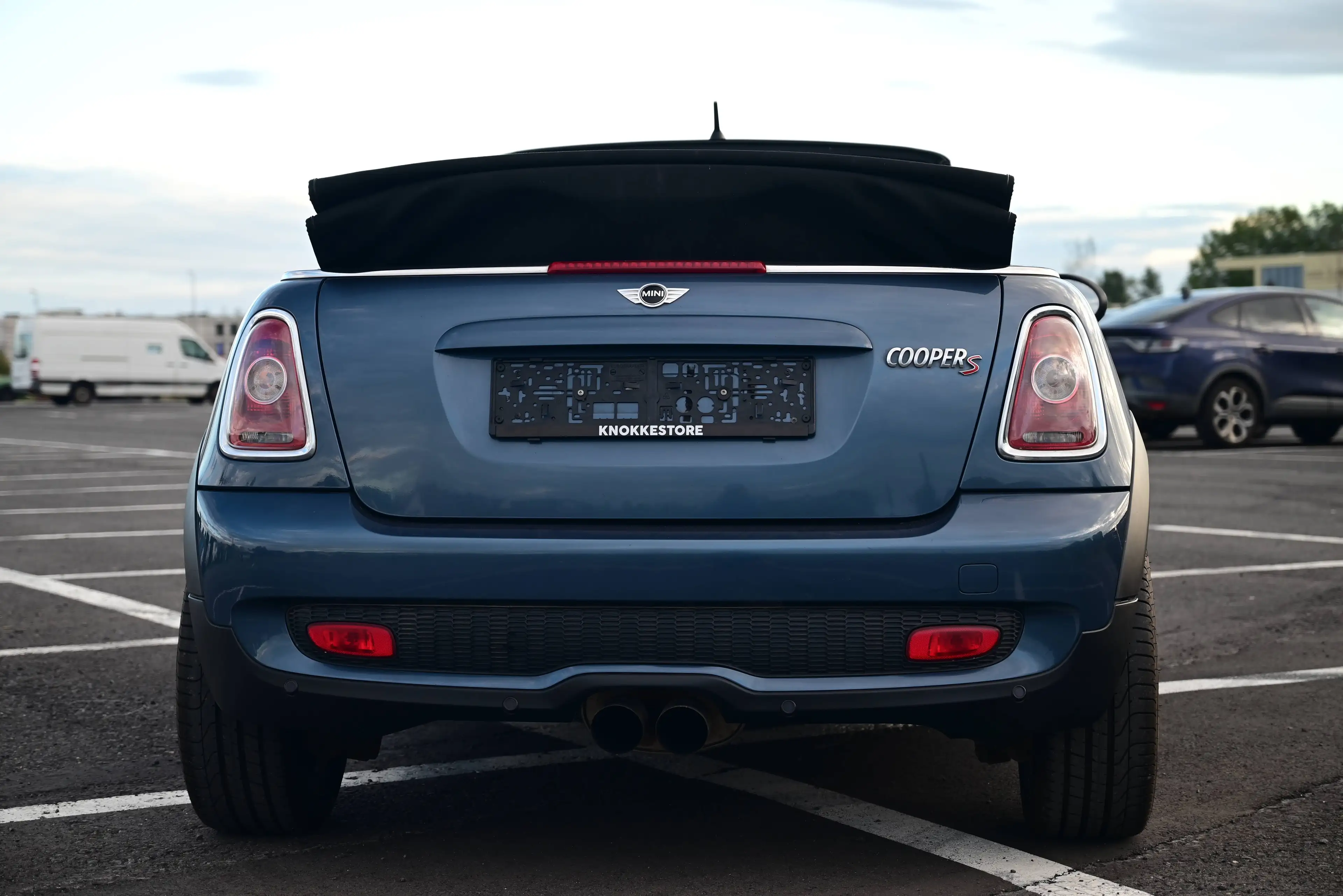 MINI Cooper S Cabrio AUT / R57 / HORIZON BULE/ LOUNGE LEATHER / NAVI / PDC / FULL — photo 7