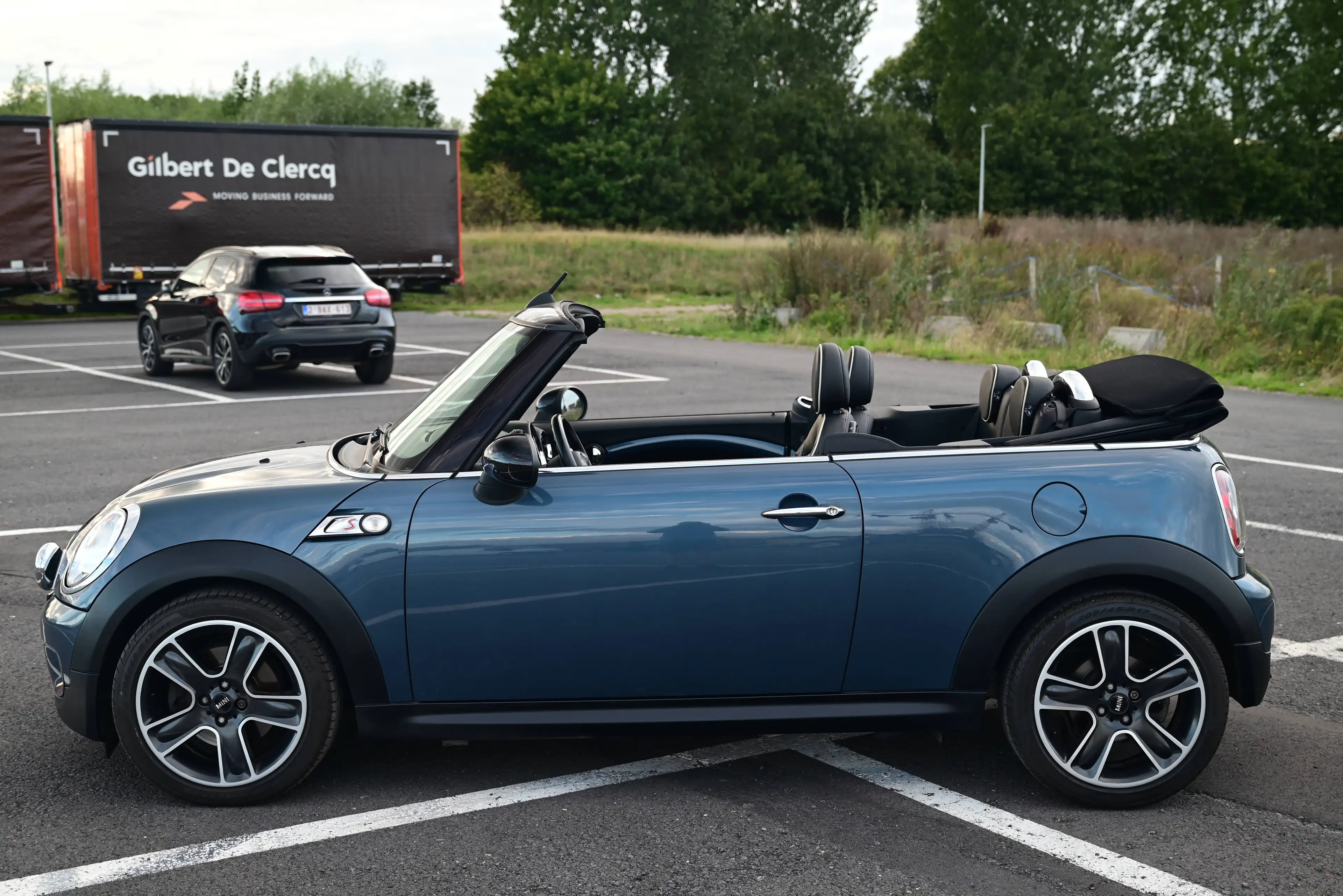 MINI Cooper S Cabrio AUT / R57 / HORIZON BULE/ LOUNGE LEATHER / NAVI / PDC / FULL — photo 5