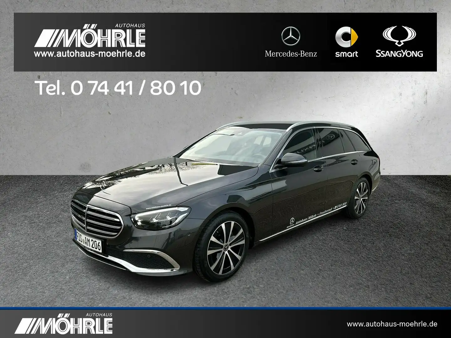 Mercedes-Benz E 200 E 200 d T-Modell Exclusive Avantgarde Interieur Gris - 2