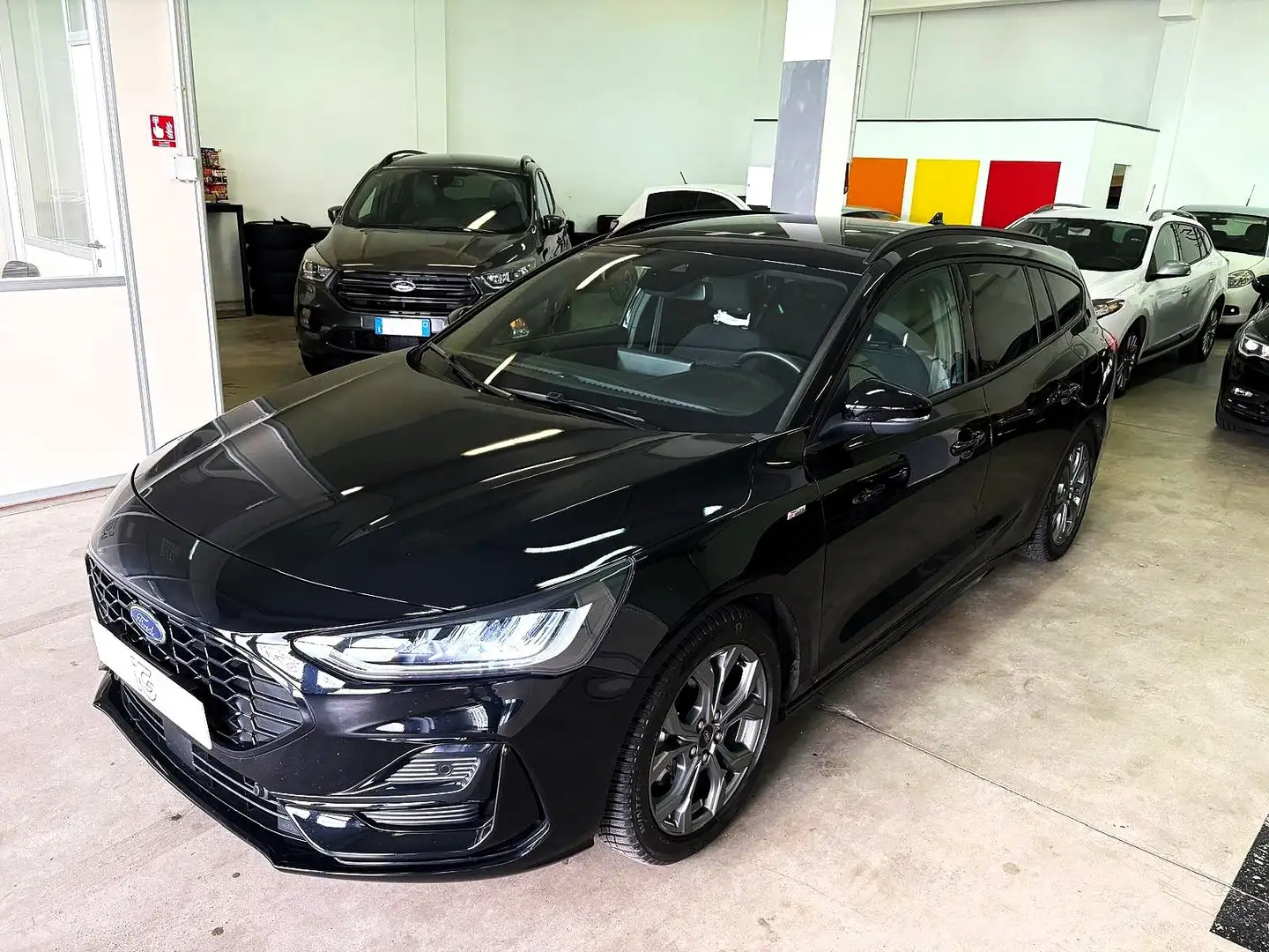Ford Focus SW 1.0T ecoboost h ST-Line 125cv- TETTO PANORAMICO Noir - 2