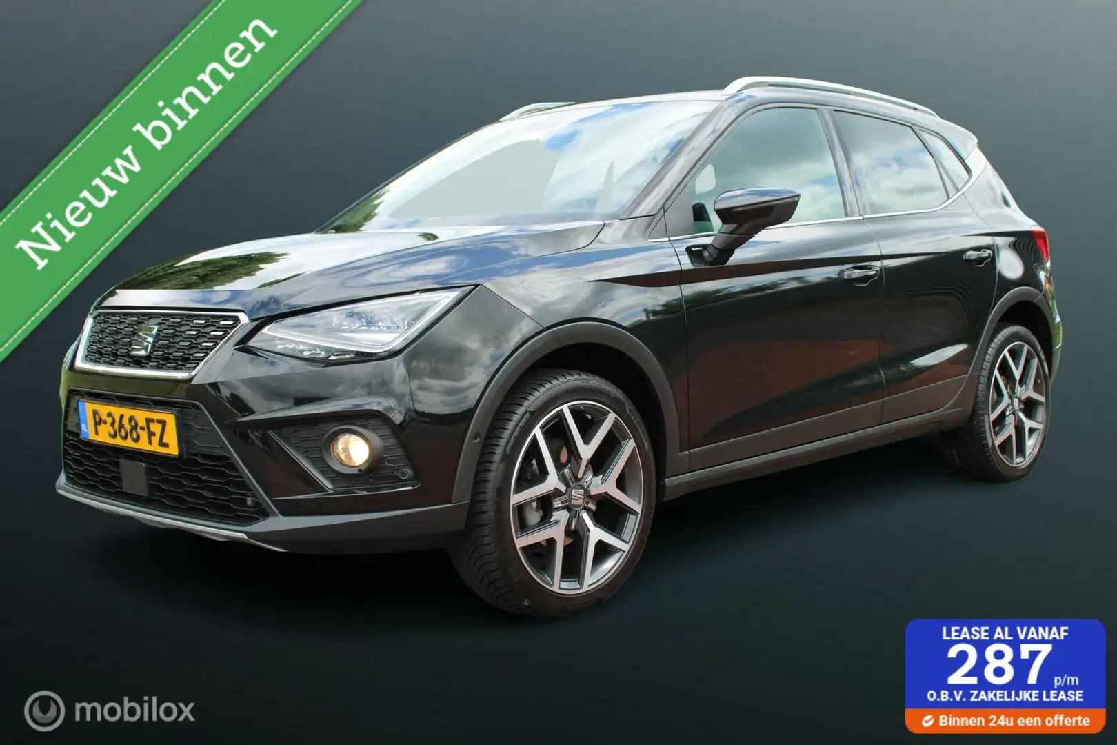 SEAT Arona 1.0 TSI Xcellence Business Intense, DSG, Leder/Alc Noir - 1
