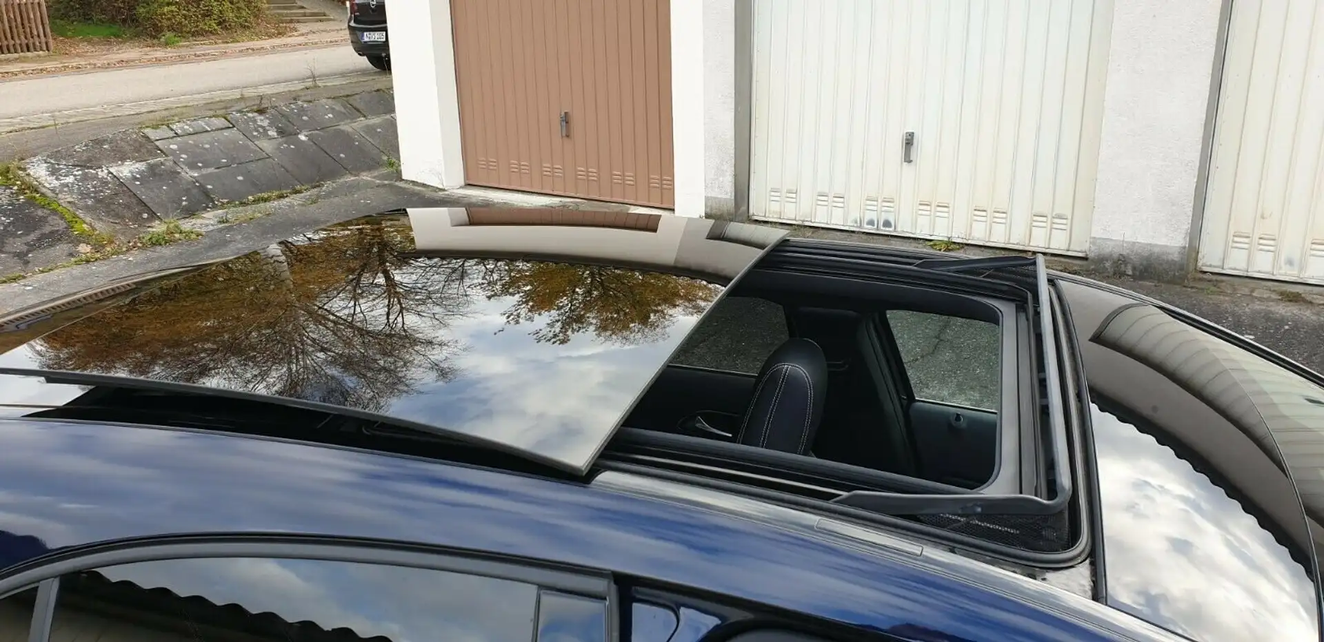 Mercedes-Benz A 160 A 160 Sport 102 PS Unfallfrei/Panoramadach Blau - 2