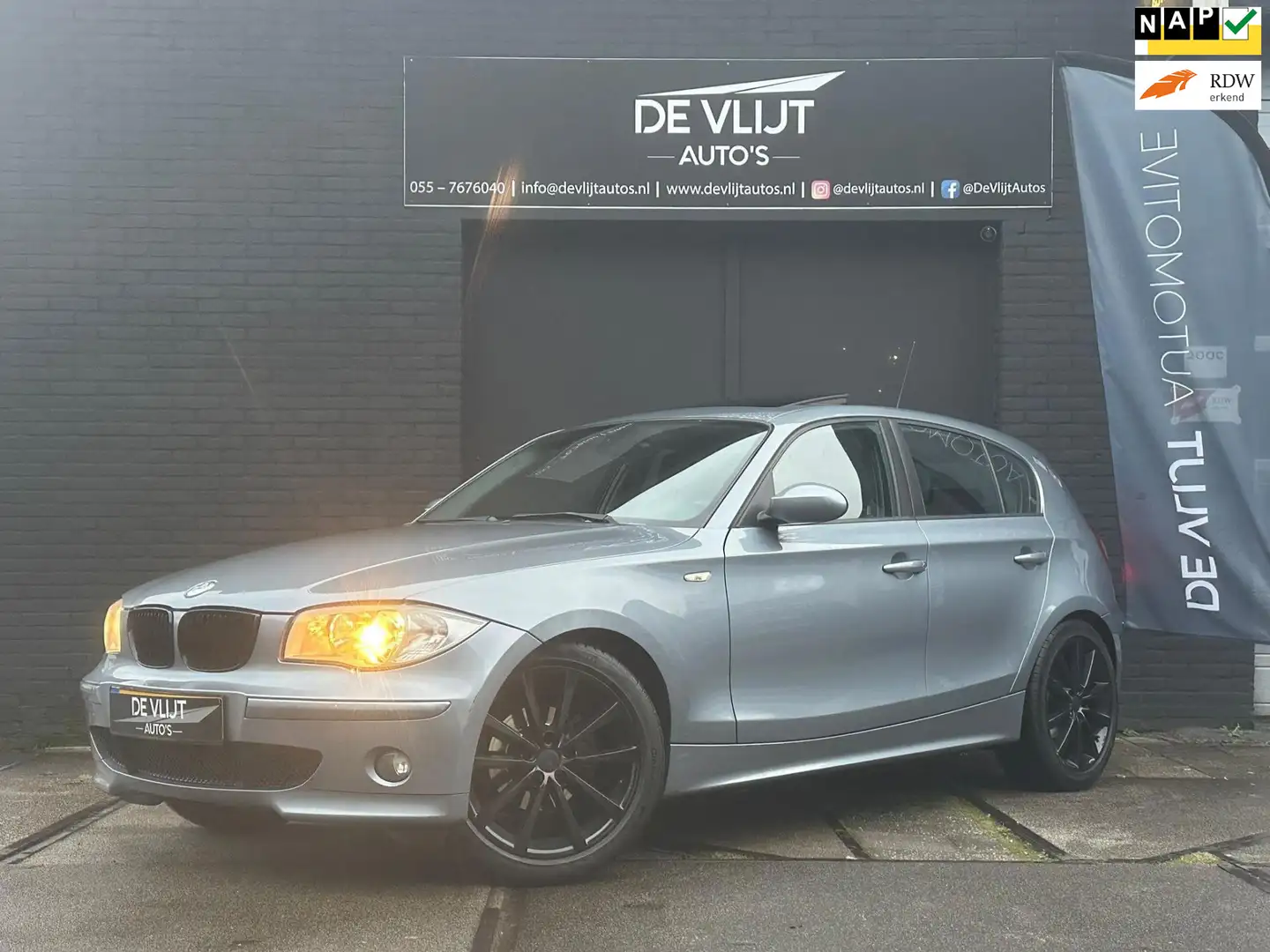 BMW 118 1-serie 118i Automaat | Climate Control | Cruise C Gris - 1