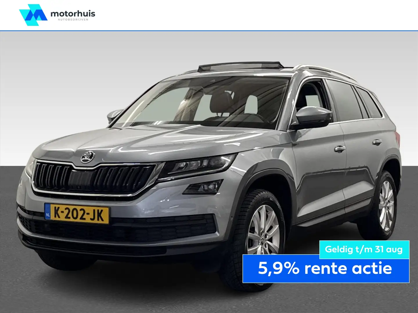 Skoda Kodiaq 1.5 TSI 150PK DSG-7 BUSINESS EDITION PLUS NAVI TEL Gri - 1