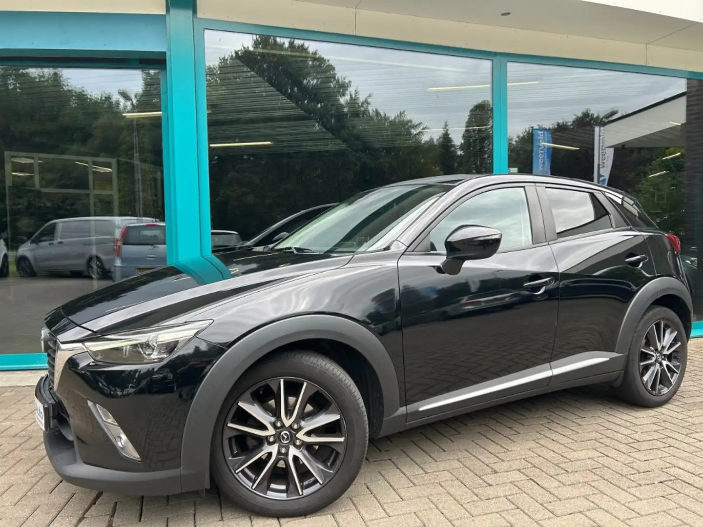 Mazda CX-3 2.0 SPORTS-LINE LED, Leder, Navi, Camera, 18Inch Zwart - 1