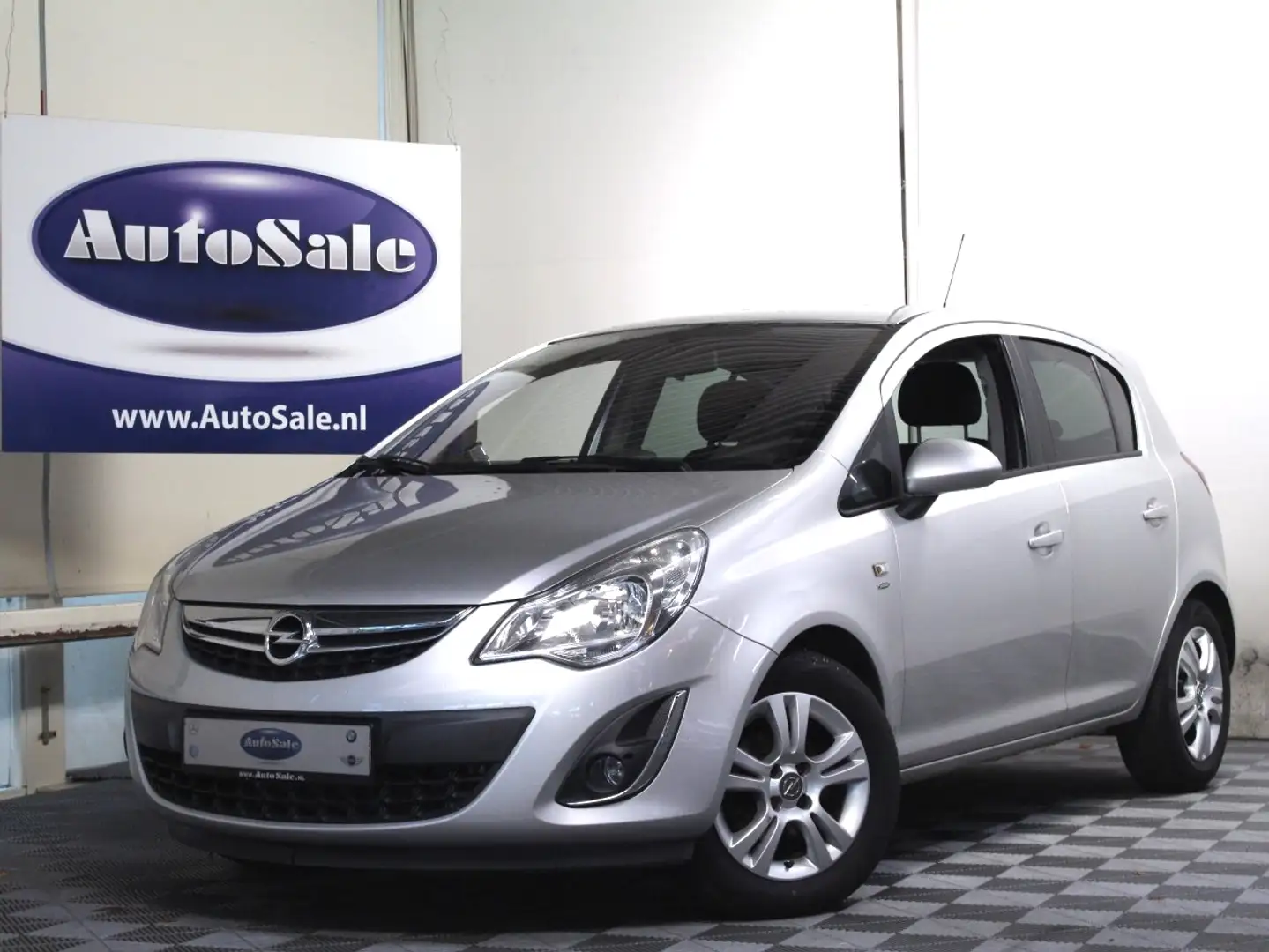 Opel Corsa 1.4 Edition AUTOMAAT 2eEIGNR! STUUR/STOELVRW PDC C Grey - 1