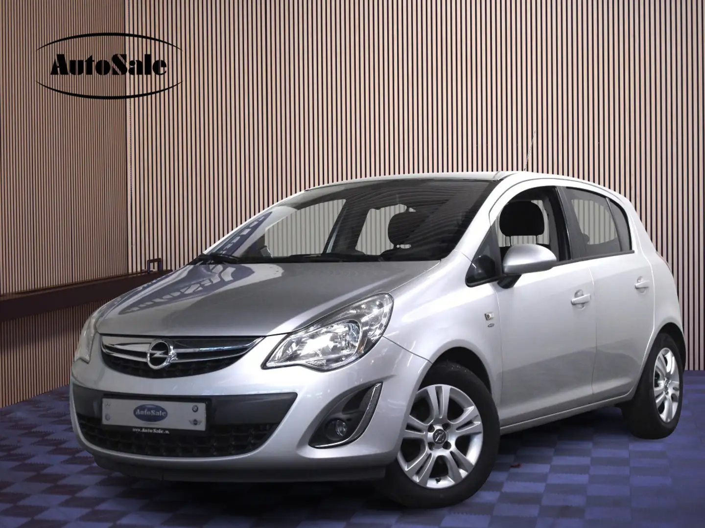Opel Corsa 1.4 Edition AUTOMAAT 2eEIGNR! STUUR/STOELVRW PDC C Grijs - 1
