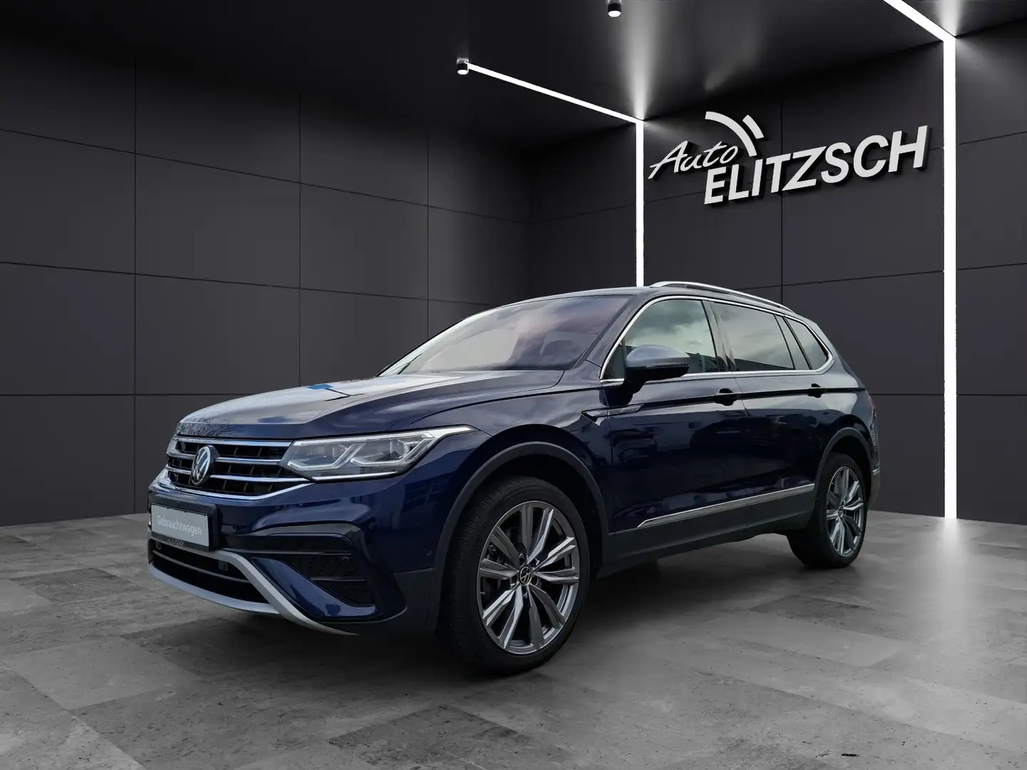 Volkswagen Tiguan Allspace TSI Elegance DSG 4M Matrix Navi AID HUD ACC RFK... Blau - 2