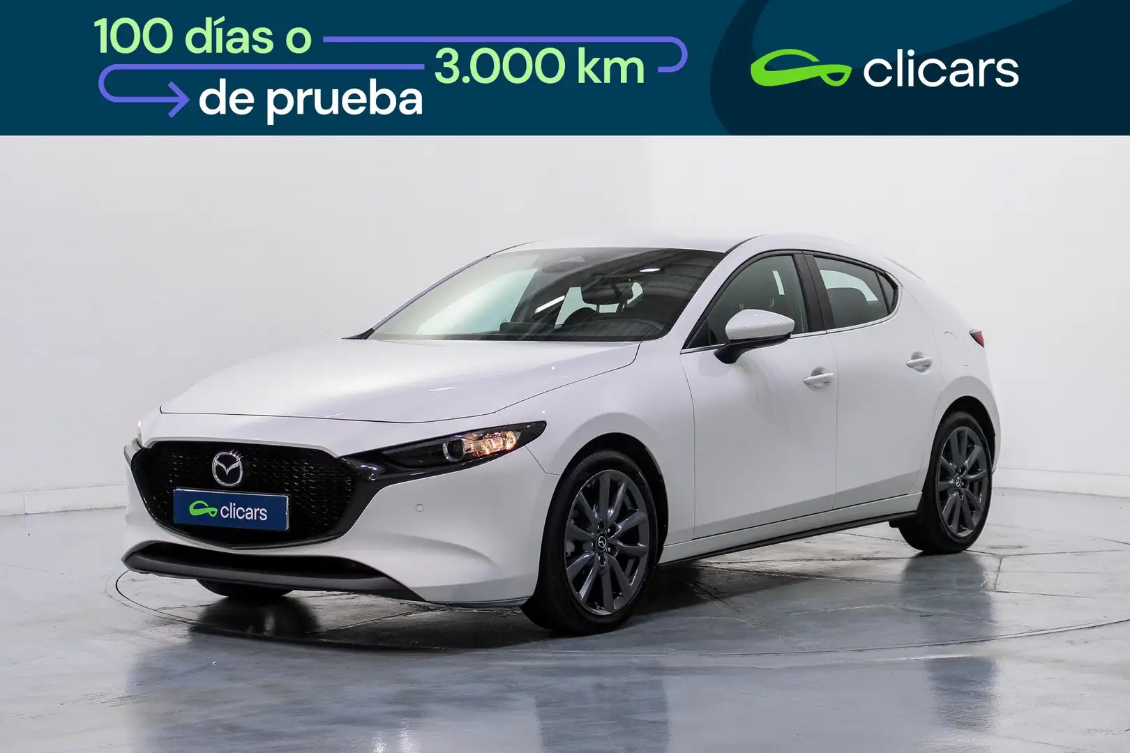 Mazda 3 2.5 e-Skyactiv-G Centre-line 103kW Blanco - 1