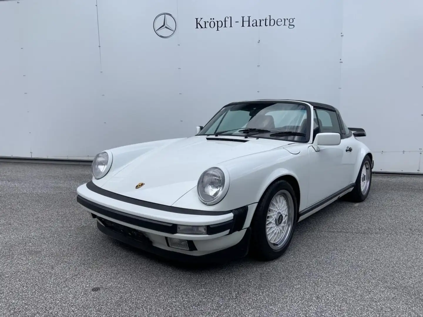 Porsche 911 Carrera 3.2 Targa Weiß - 2