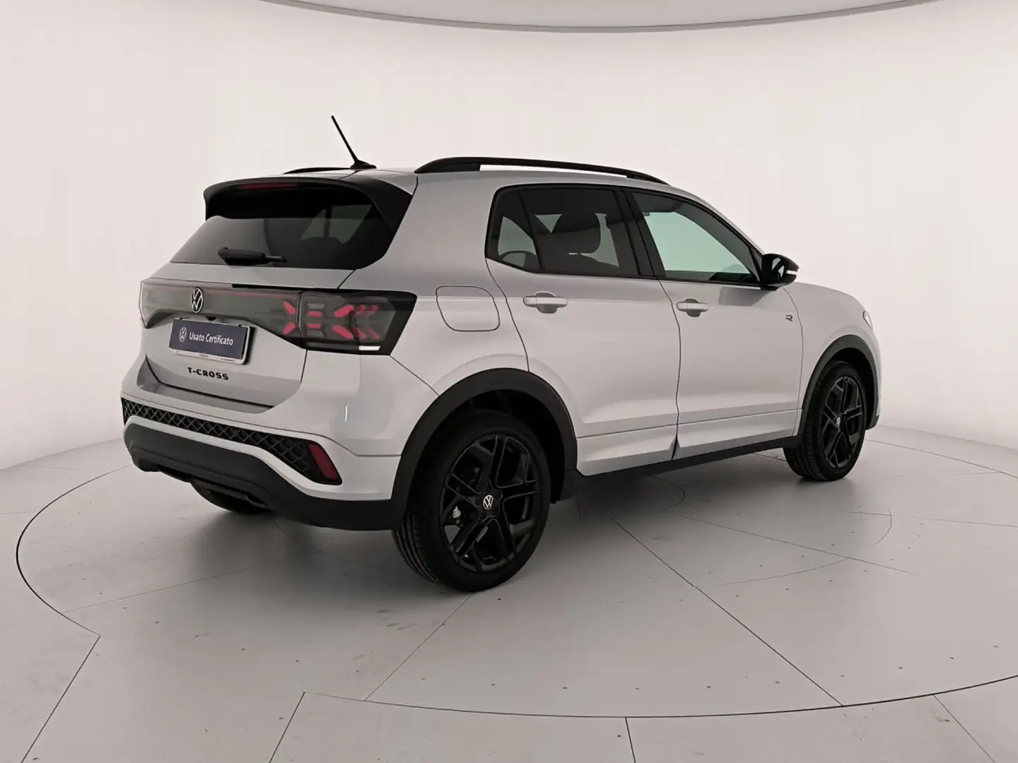 Volkswagen T-Cross 1.0 tsi r-line plus 115cv dsg Grigio - 2
