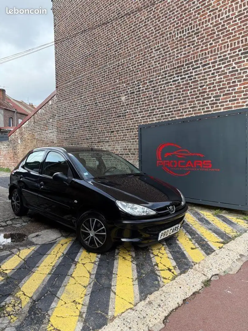 Peugeot 206 1,4hdi Noir - 1