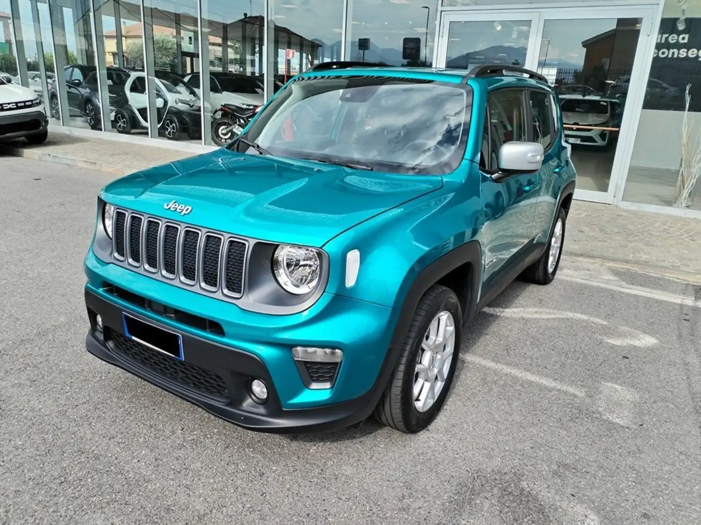 Jeep Renegade 2019 1.3 t4 phev Limited 4xe at6 - GK627 Blauw - 1