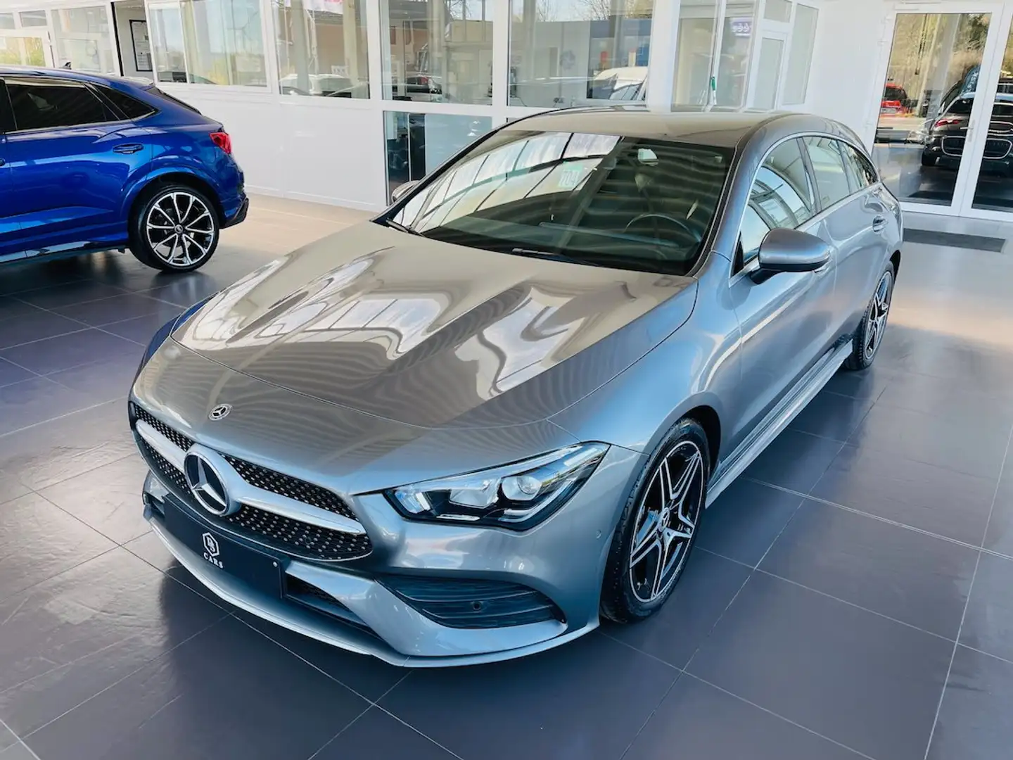 Mercedes-Benz CLA 200 d ** GARANTIE + PACK AMG + LED + CUIR + GPS *** Gris - 2