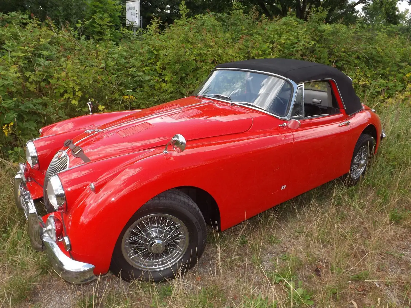 Jaguar XK 150 S! -"Drop Head Coupé", simply the best! Rojo - 1