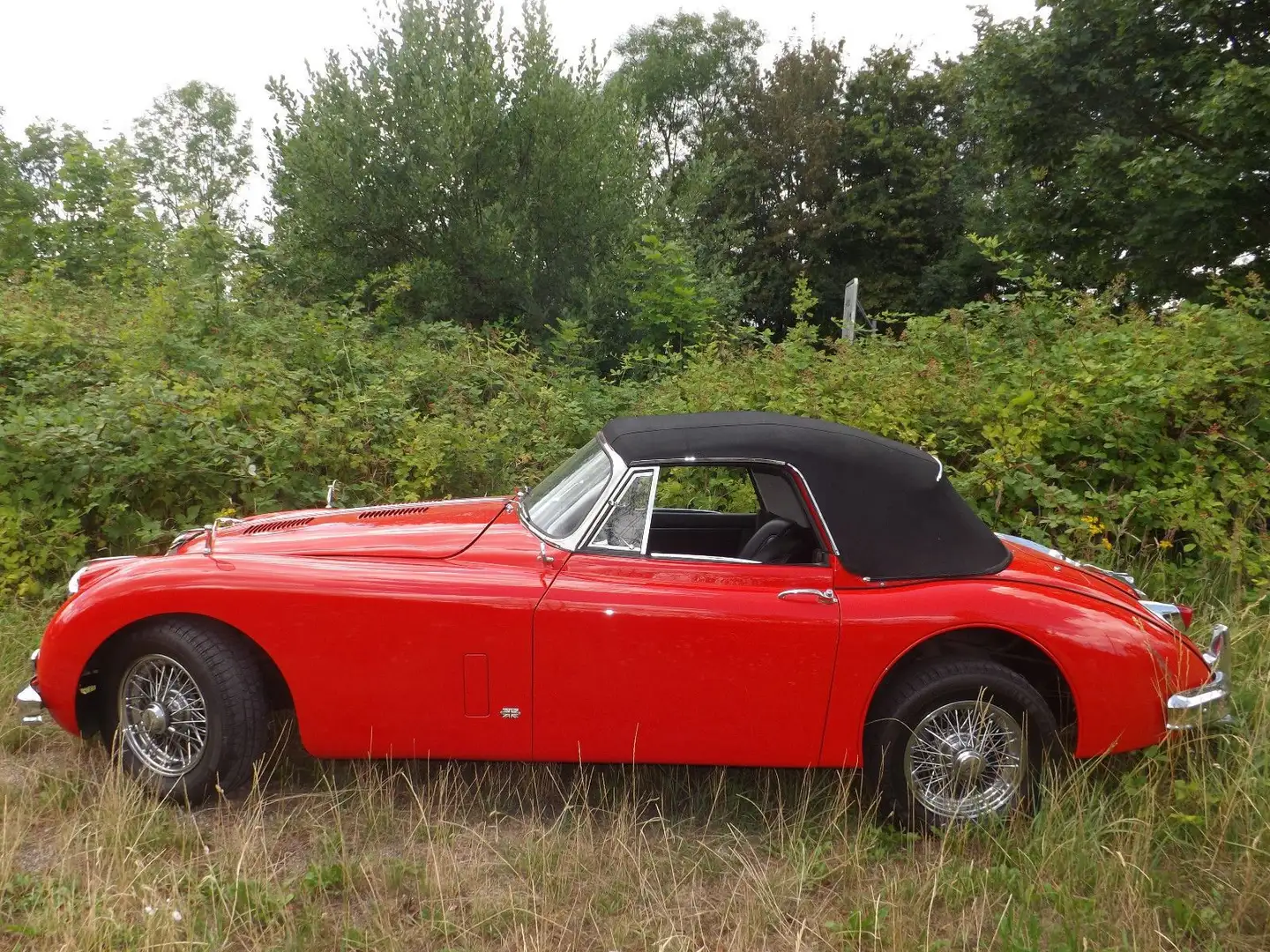 Jaguar XK 150 S! -"Drop Head Coupé", simply the best! Rojo - 2