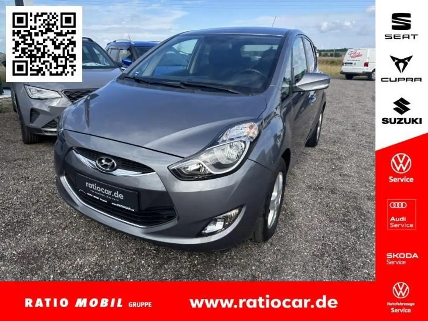 Hyundai iX20 IX20 1.6 CVVT STYLE AUTOMATIK NAVI AHZV SITZH. Gris - 1