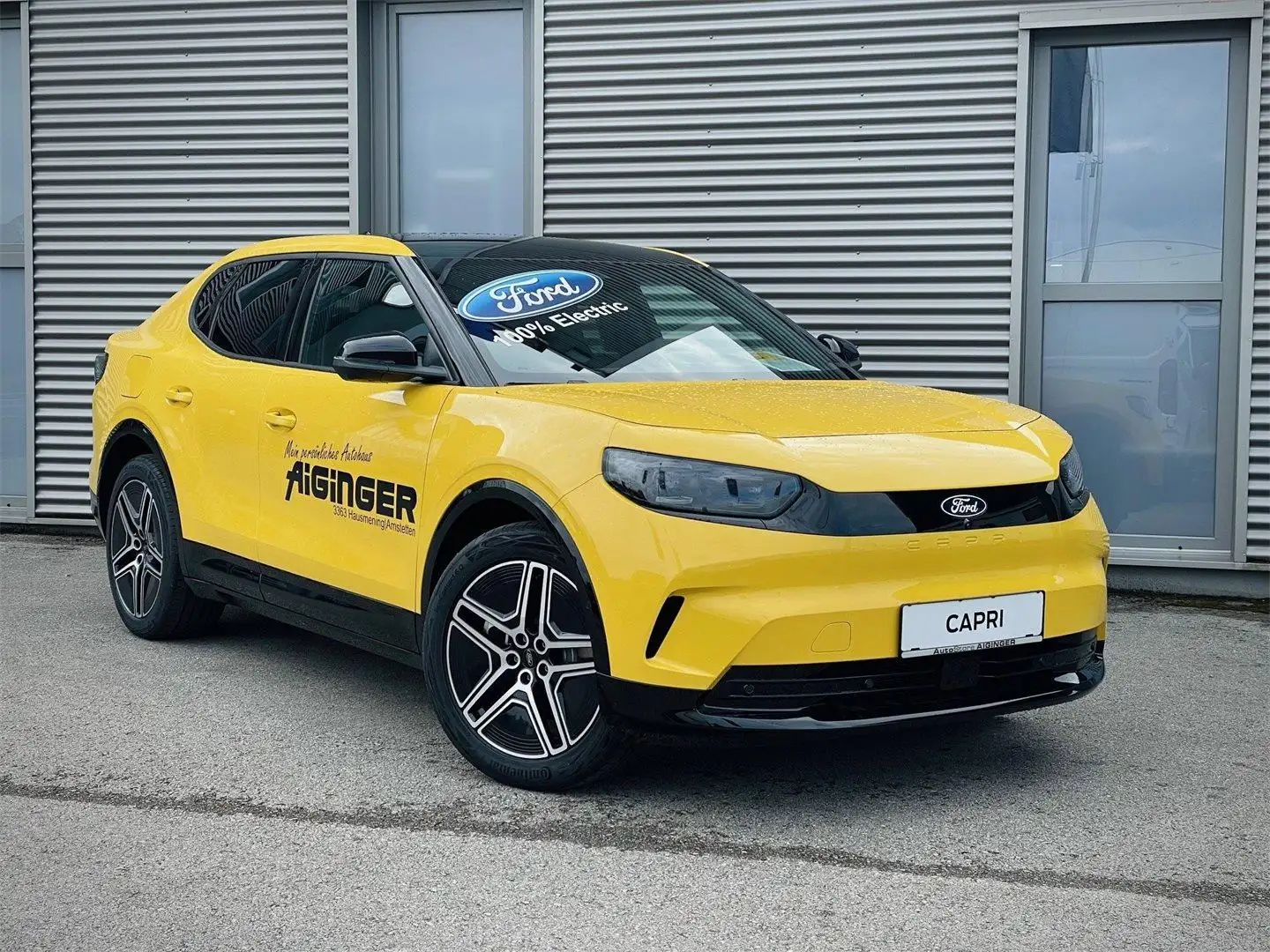 Ford Capri CAPRI Premium 77kWH Heckantrieb / WP, FAP & Pano Gelb - 1
