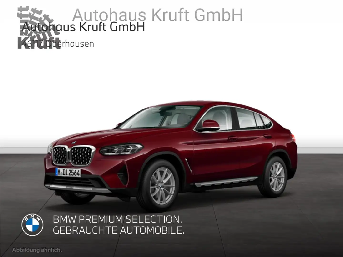 BMW X4 xDrive20i NAVI+AHK+KAMERA+HIFI+LED+LM18 Rot - 2