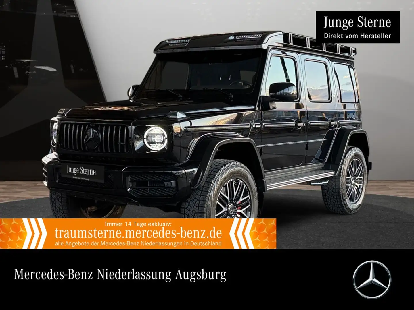 Mercedes-Benz G 63 AMG G 63 NIGHT+GSD+360+MULTIBEAM+BURMESTER+CARBON+22" Noir - 1