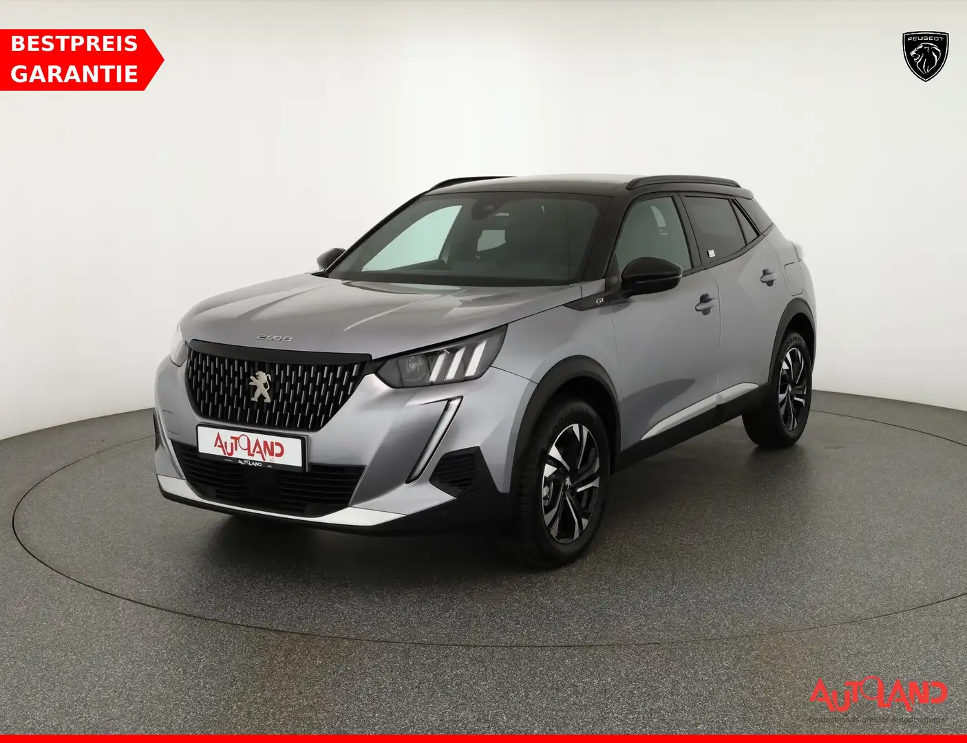 Peugeot 2008 GT-Line PureTech 130 Aut. LED Navi Kamera Gris - 1