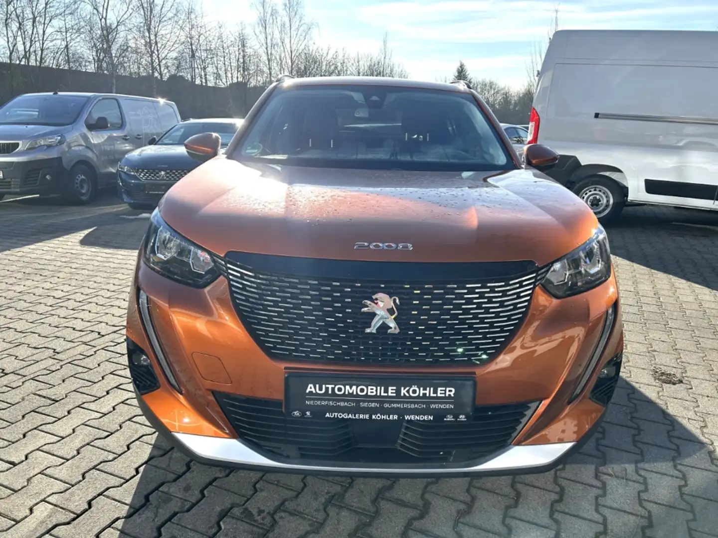 Peugeot 2008 Allure Pack 1.2 PureTech 130 Kamer Klimaa PDC Orange - 2
