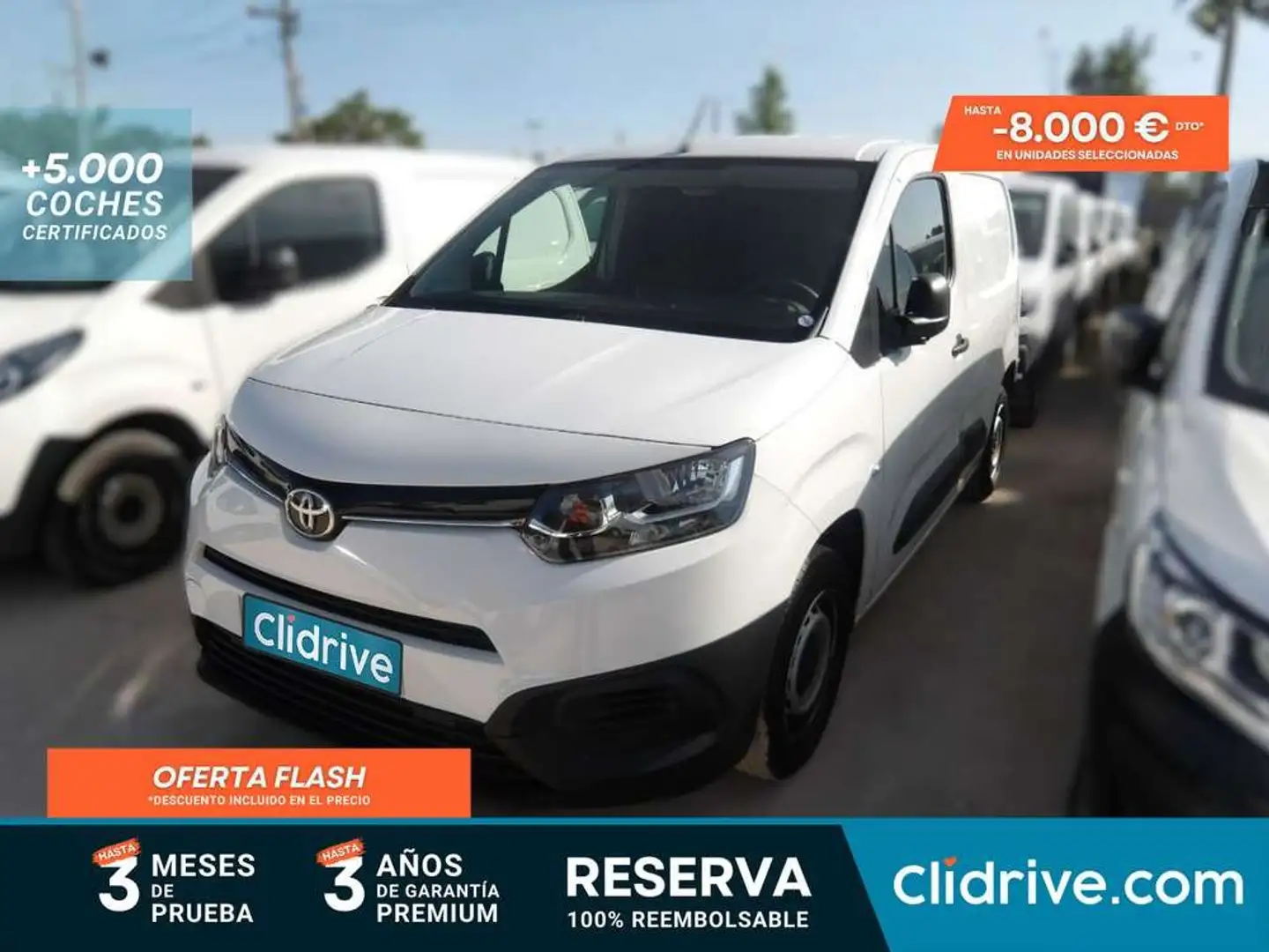 Toyota Proace City 1.5D 75kW (100CV) GX 650kg Media Blanco - 1