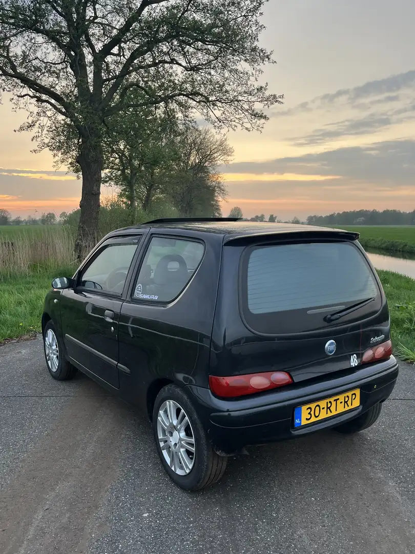 Fiat Seicento 1.1 Young Zwart - 2
