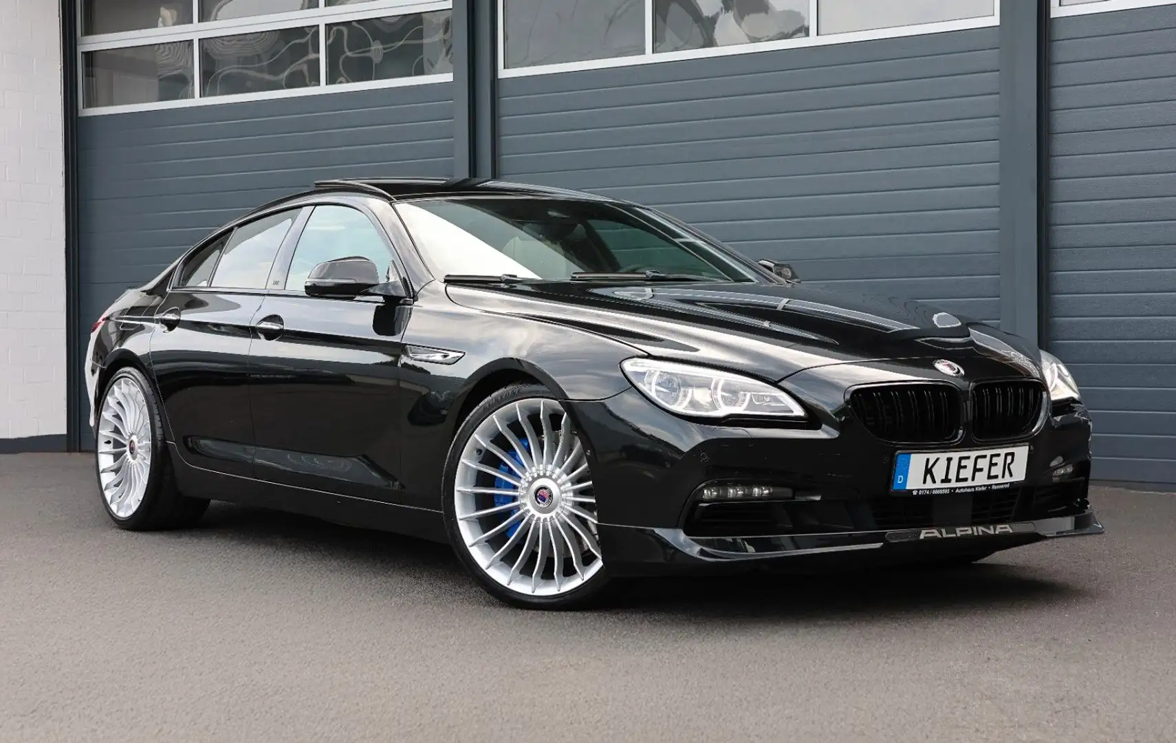 Alpina B6 4.4 Allrad Gran Coupé/HUD/B&O/360/Massage/R21 Schwarz - 1