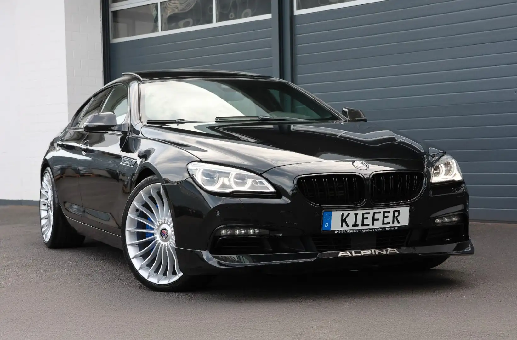 Alpina B6 4.4 Allrad Gran Coupé/HUD/B&O/360/Massage/R21 Schwarz - 2