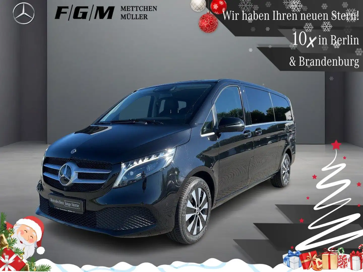 Mercedes-Benz V 250 d Avantgarde Edition Burm|TWA|360|AHK|360 Schwarz - 1