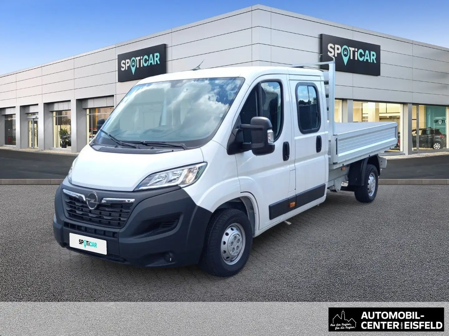 Opel Movano DoKa L3 Pritsche AHK 3,5t Klima 7-Sitzer Bianco - 1