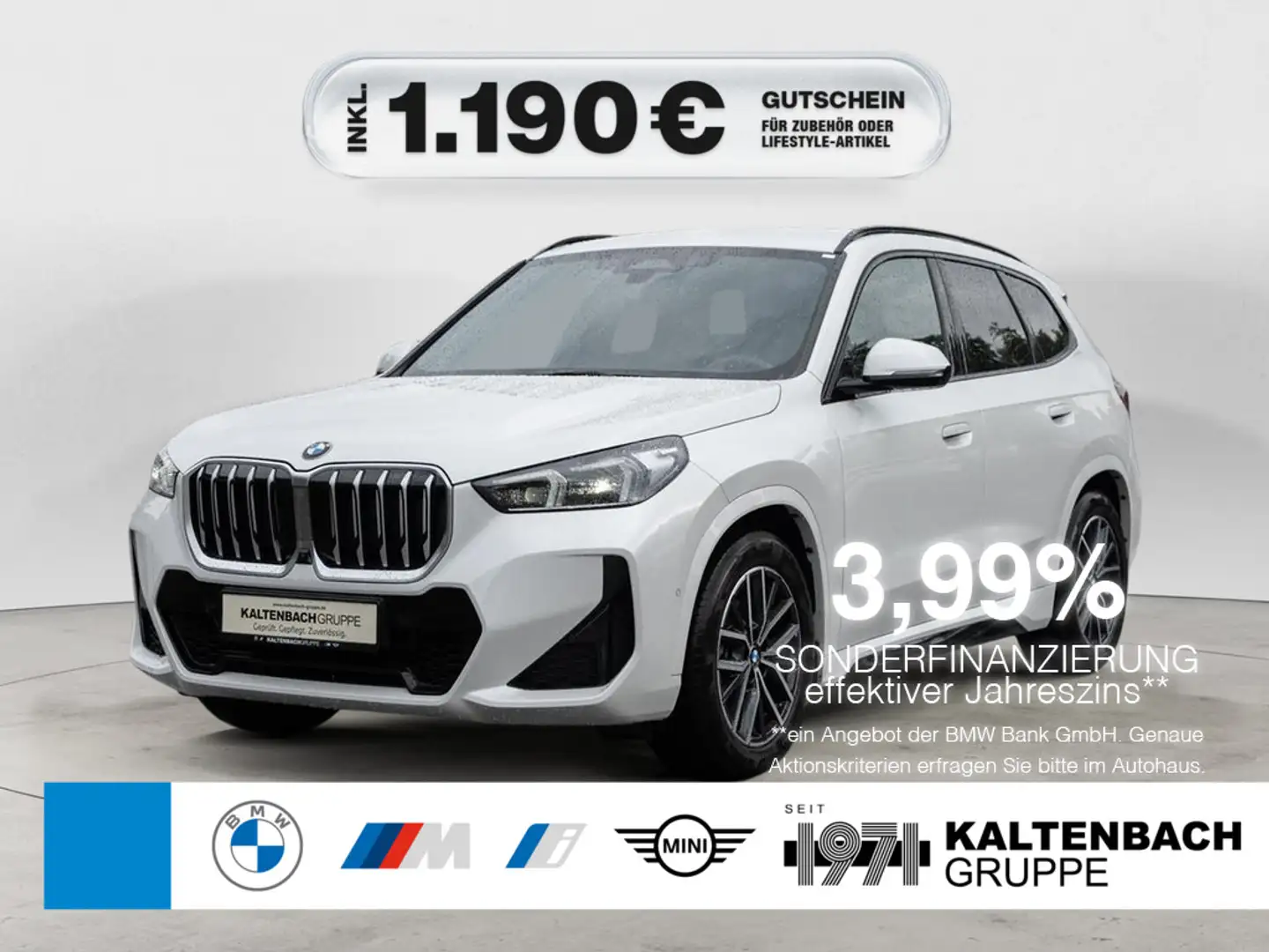 BMW X1 xDrive 20d M-Sport AHK HUD LED NAVI KAMERA Wit - 1