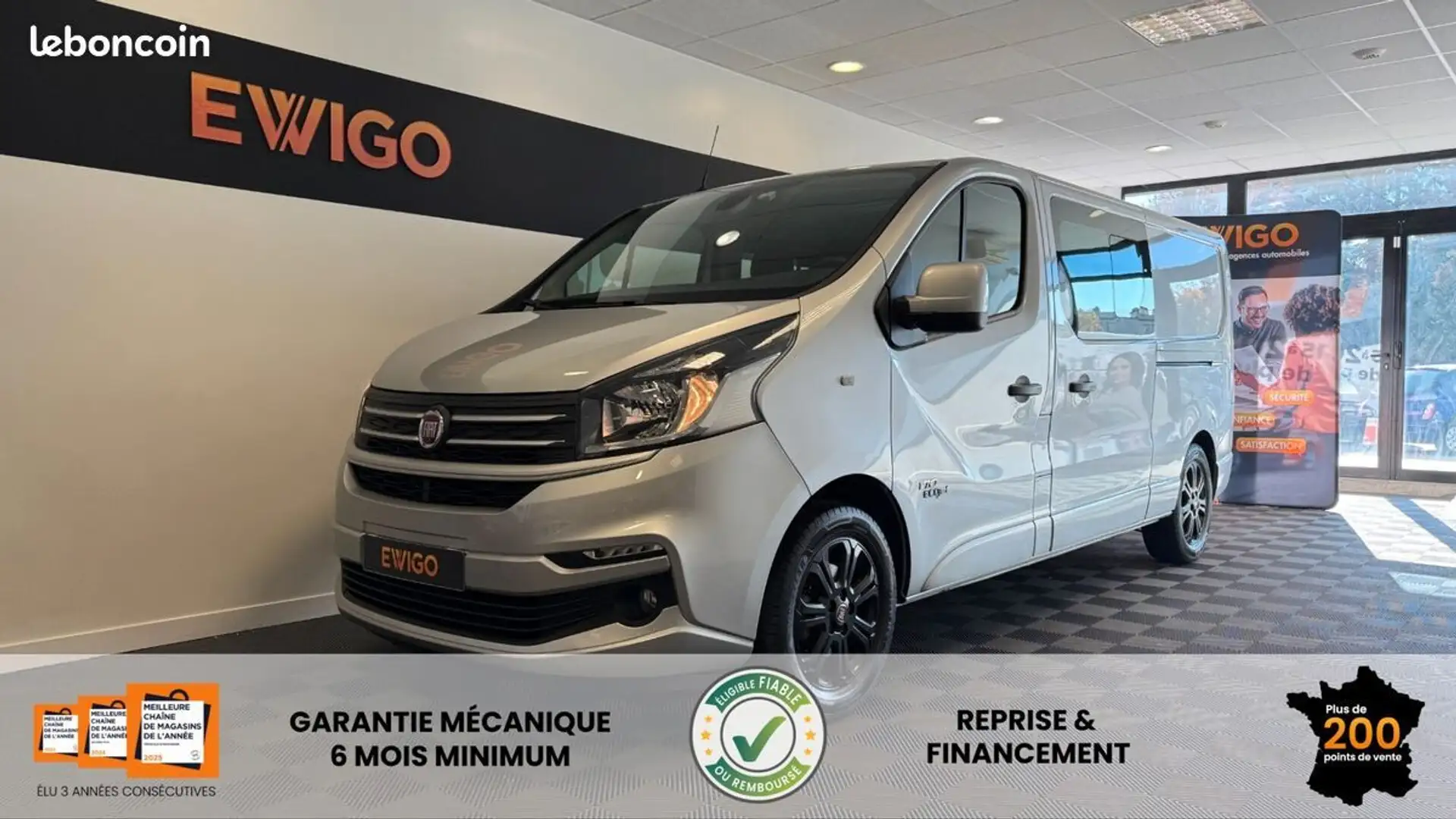 Fiat Talento COMBI 2.0 ECOJET 170ch 1T2 LONG EVOLUZIONE + AMENAGEMENT LITERIE Gris - 1