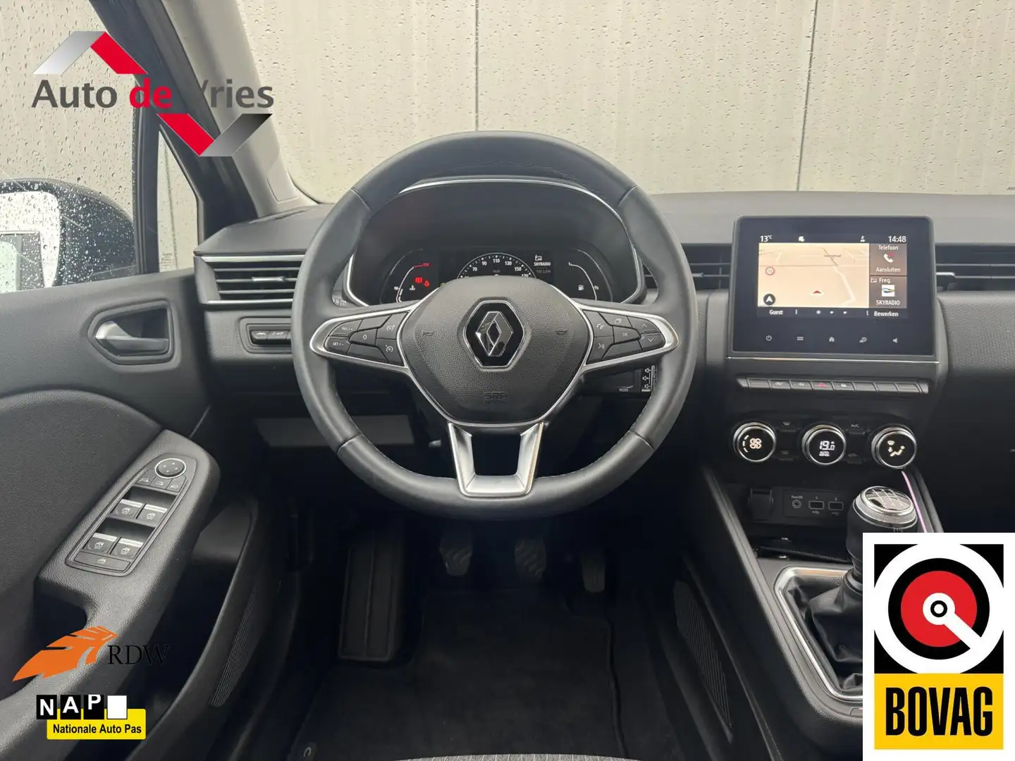 Renault Clio 1.0 TCe Intens|NL-Auto|Navi|CarPlay/Android Zwart - 2